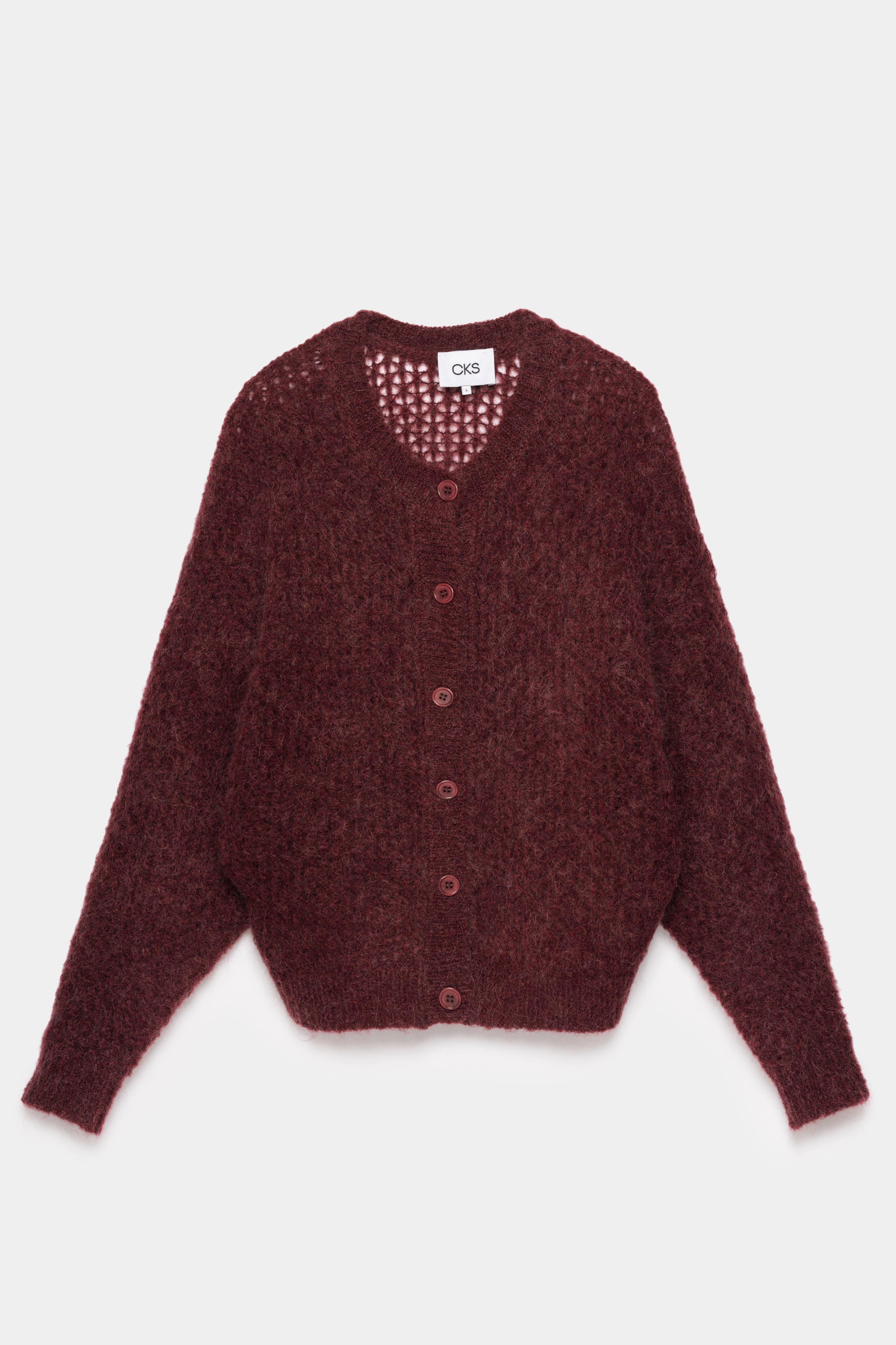 CKS - CARDIDROP - cardigan - paars