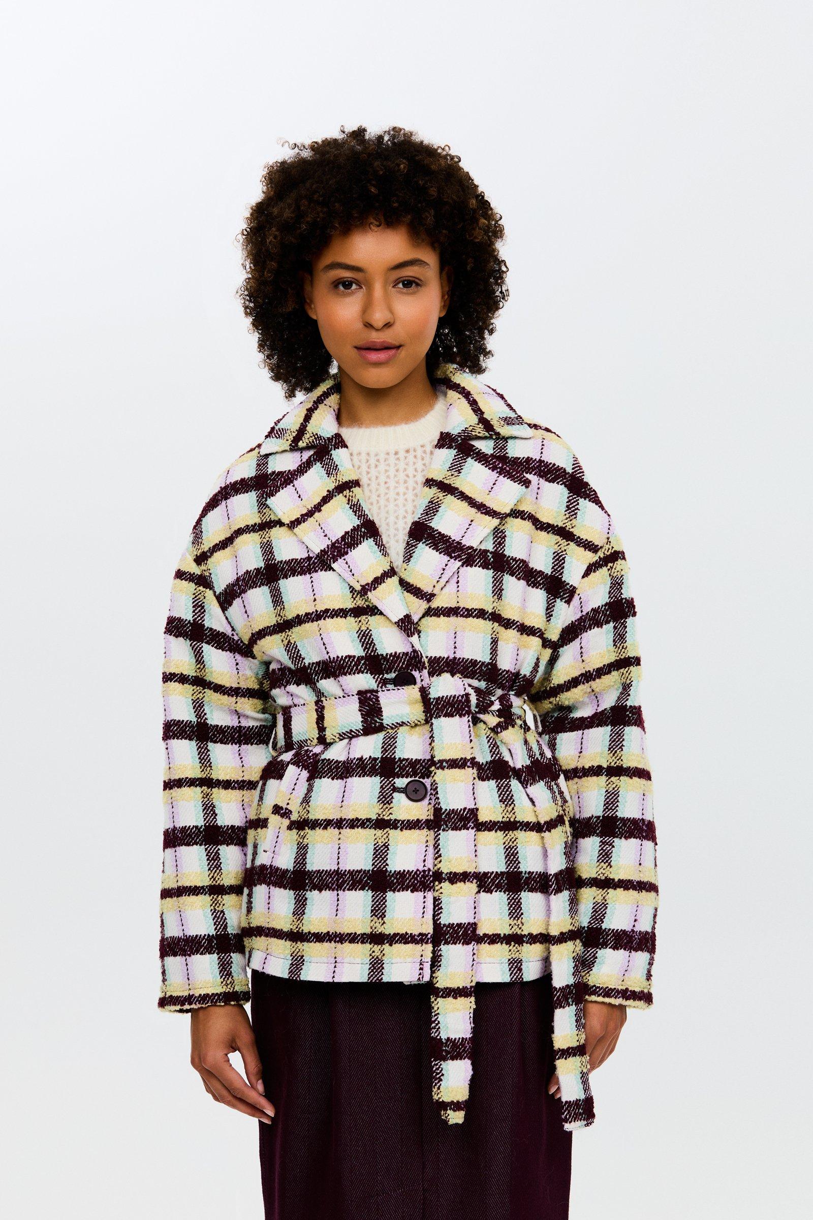 CKS - COSTA - veste courte - green pastel