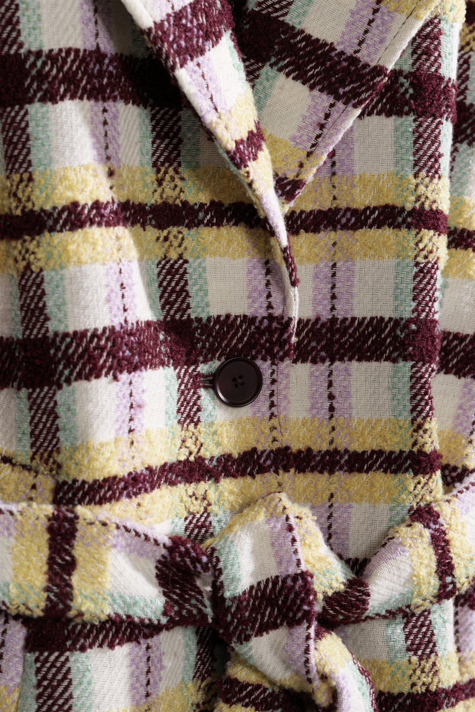 CKS - COSTA - korte jas - green pastel