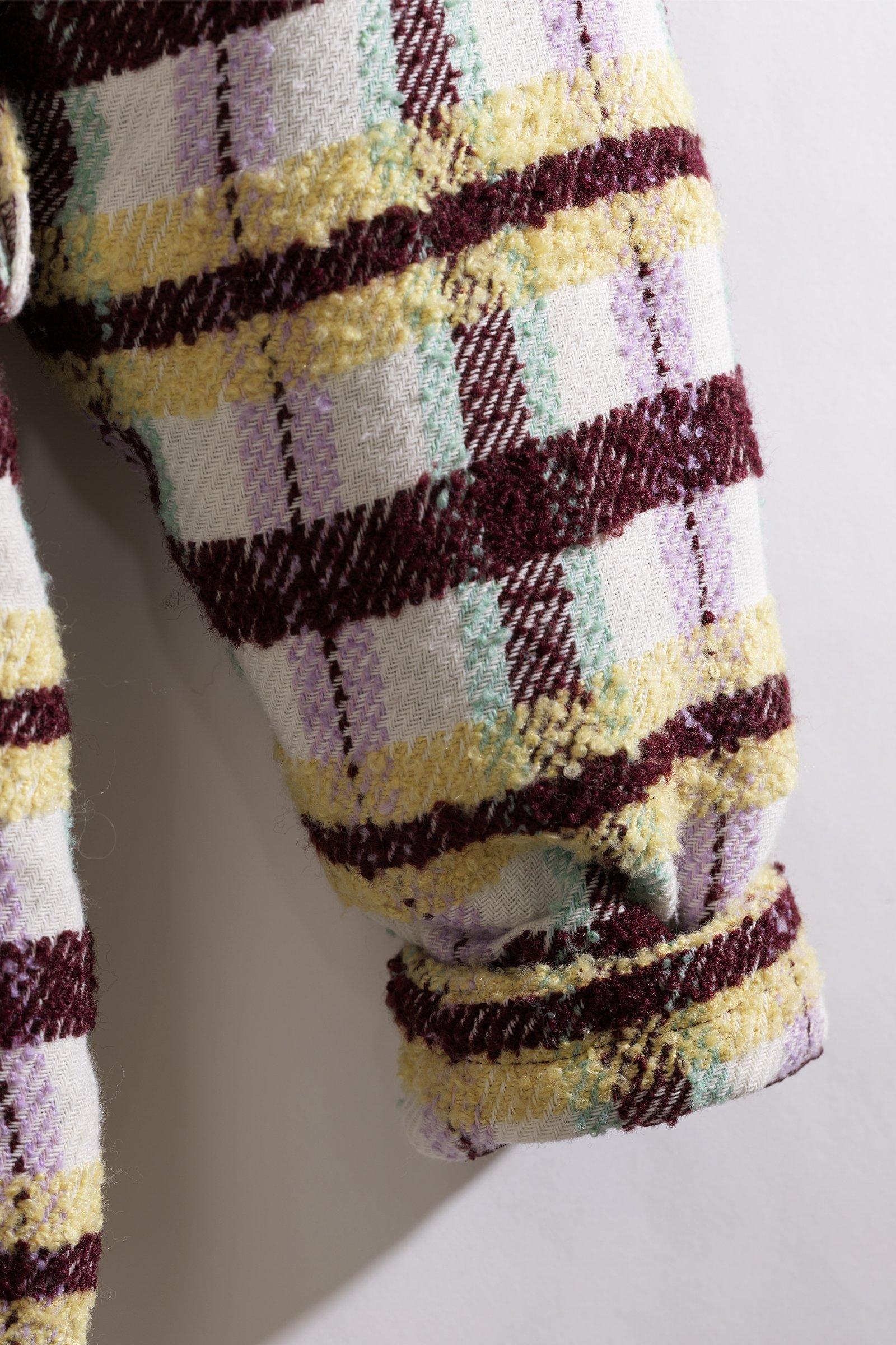 CKS - COSTA - korte jas - green pastel