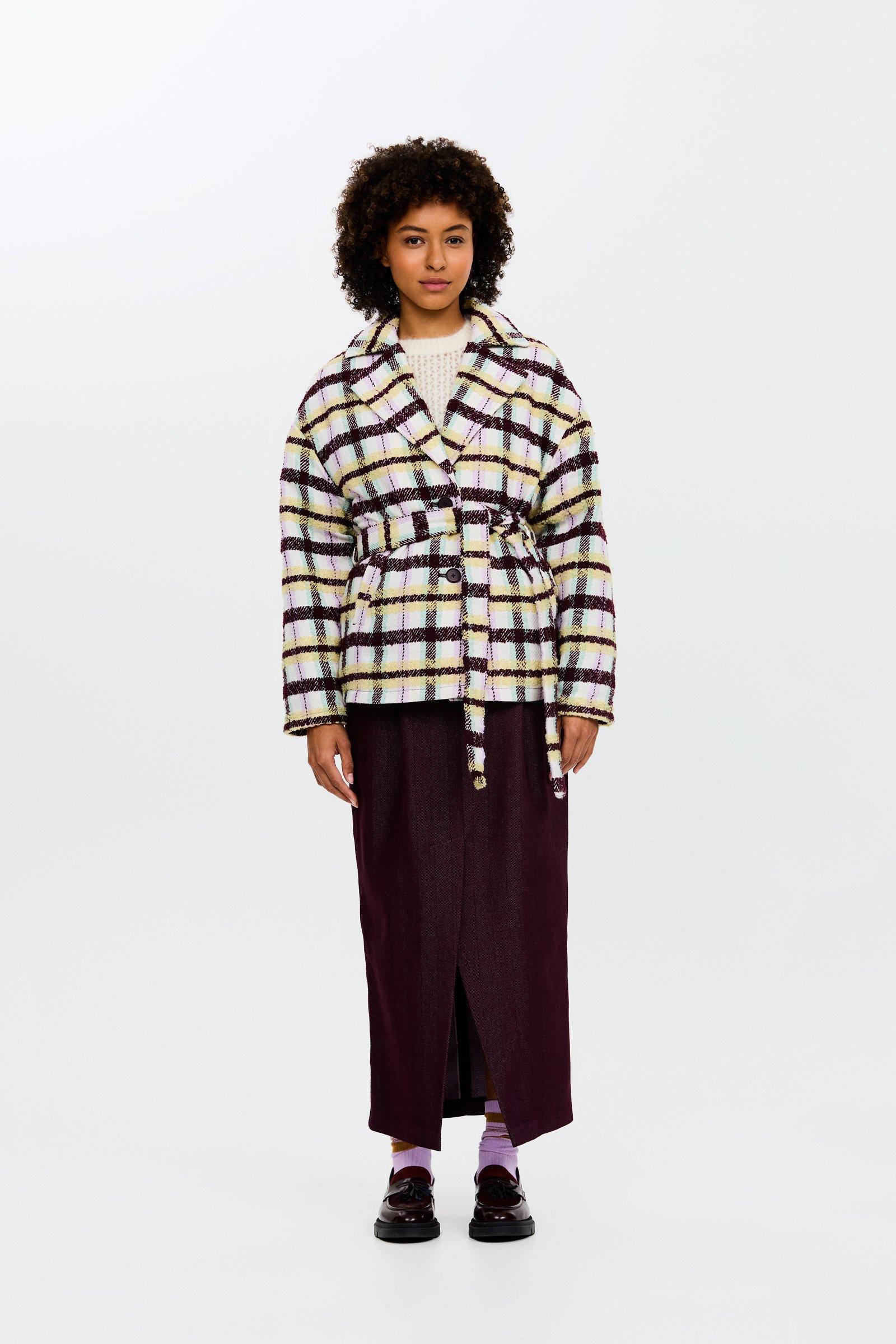 CKS - COSTA - short coat - green pastel