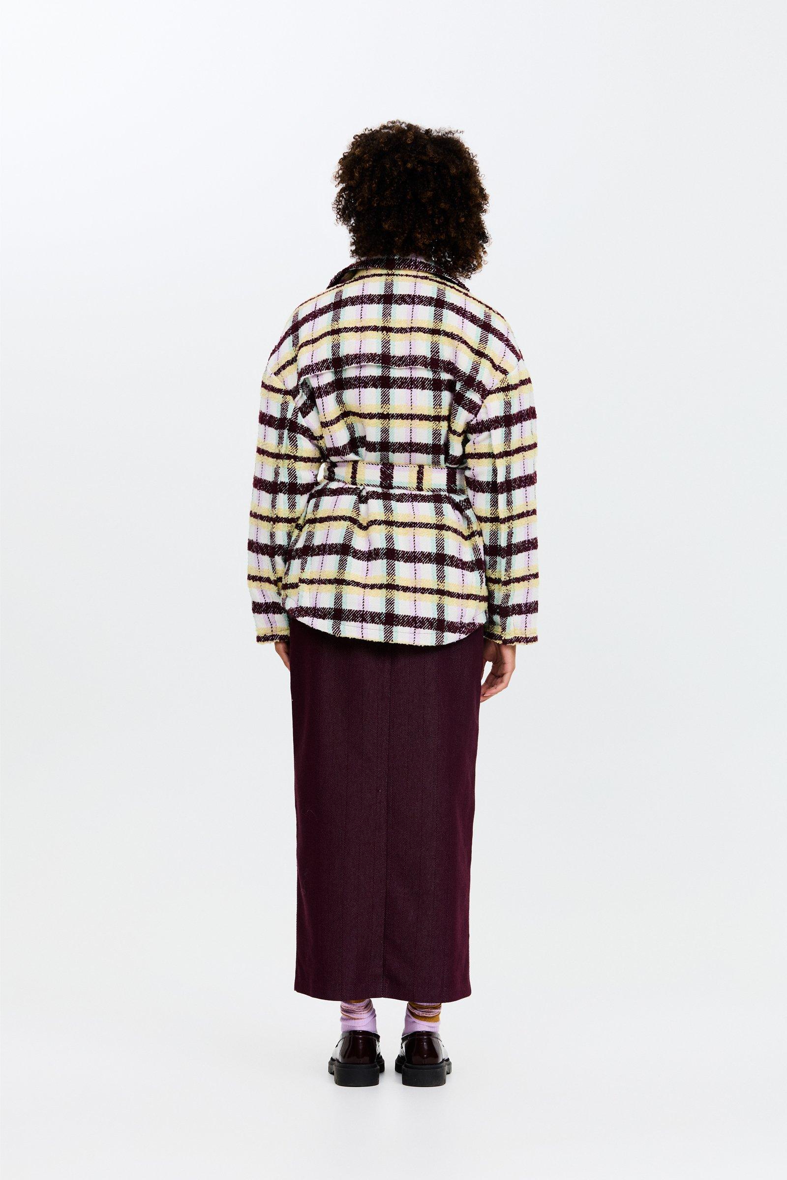 CKS - COSTA - short coat - green pastel