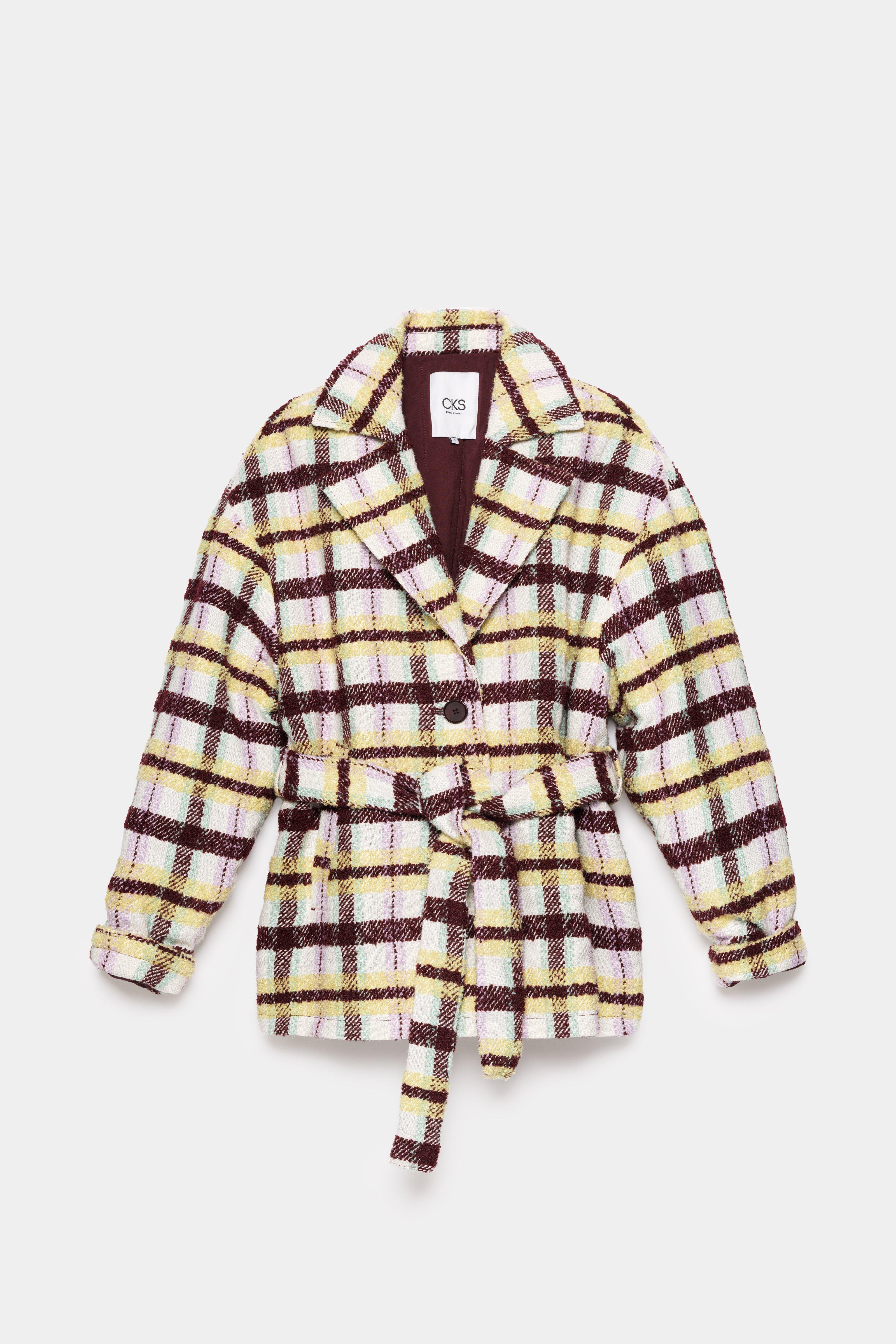 CKS - COSTA - veste courte - green pastel