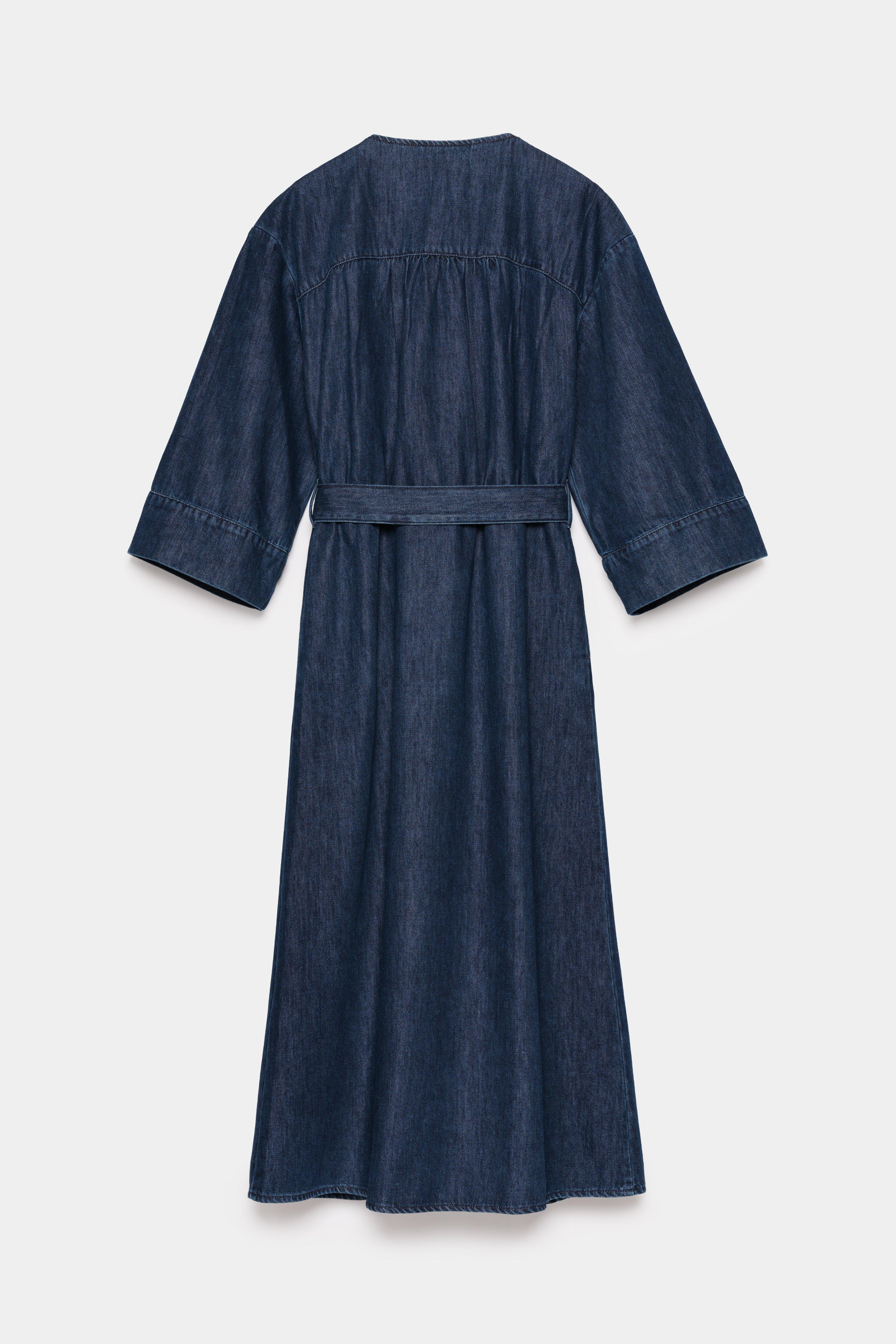 CKS - DREAMER - midi jurk - donkerblauw