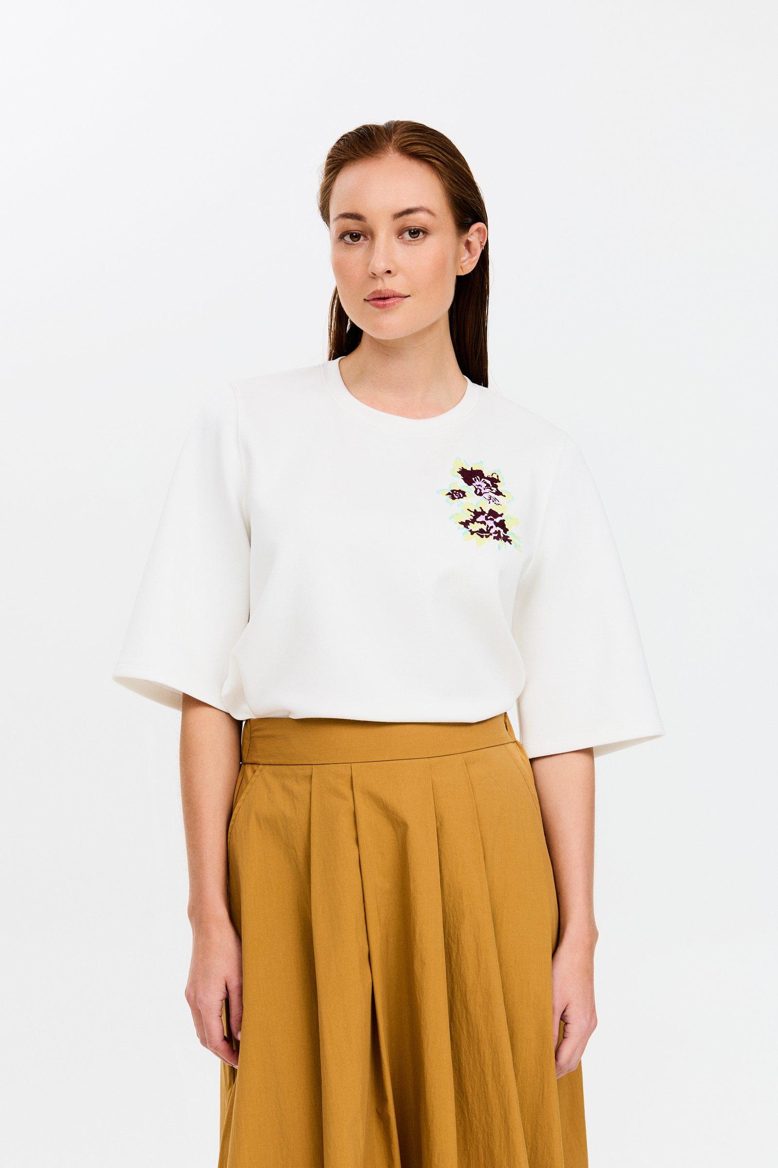 CKS - SARI - t-shirt à manches courtes - blanc
