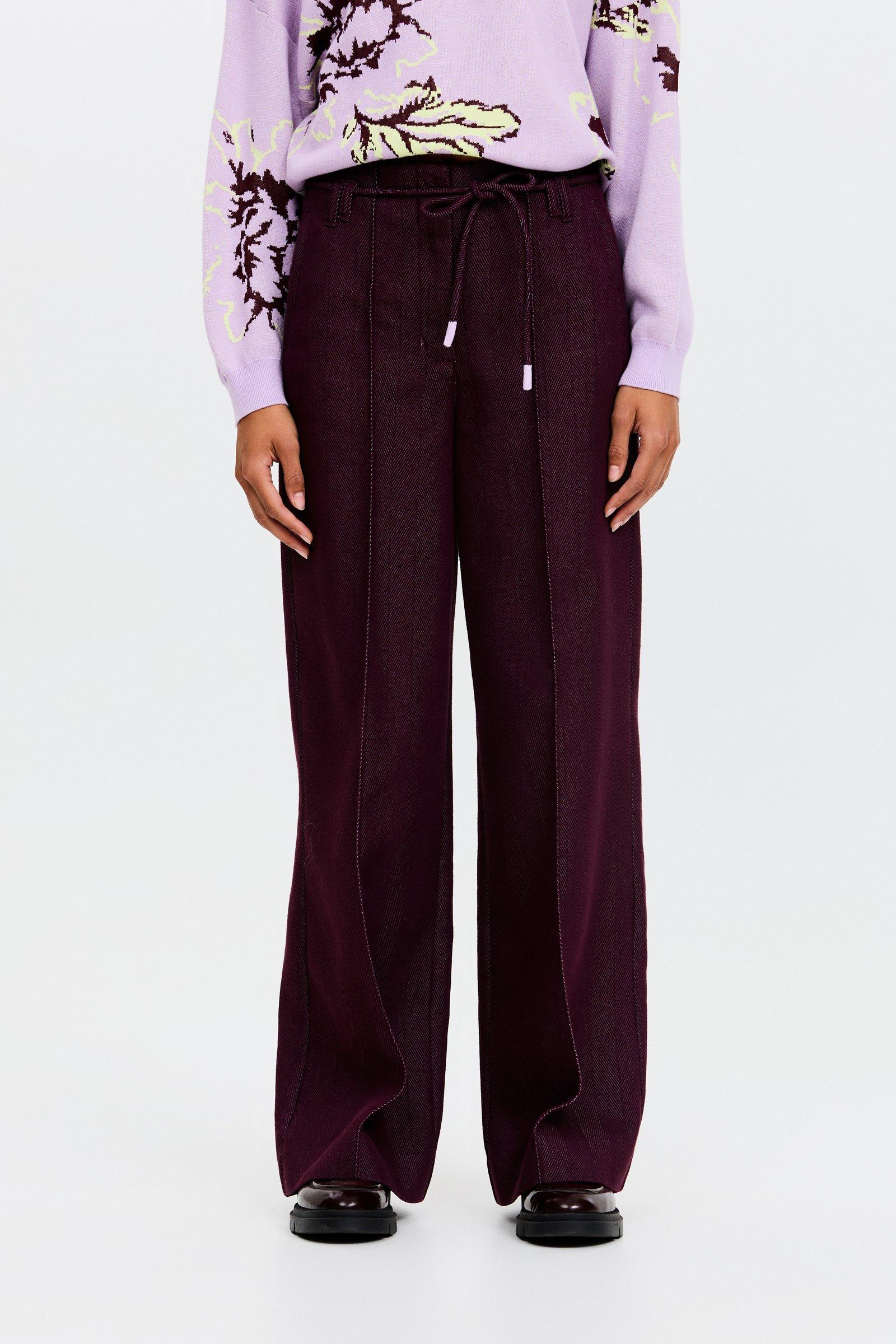 CKS - BLISS - Lange Hose - Violett