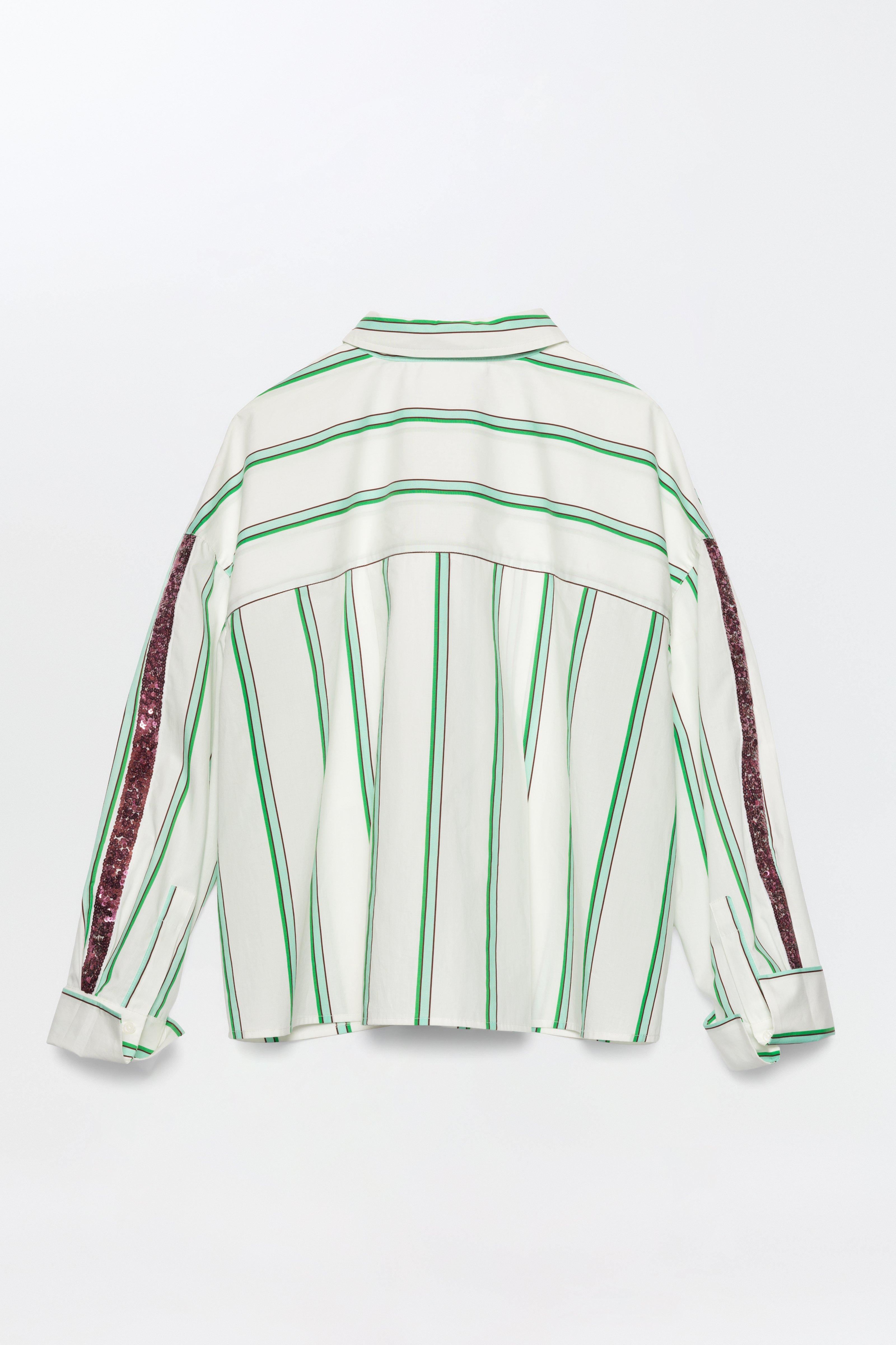 CKS - STANDING - blouse long sleeves - green
