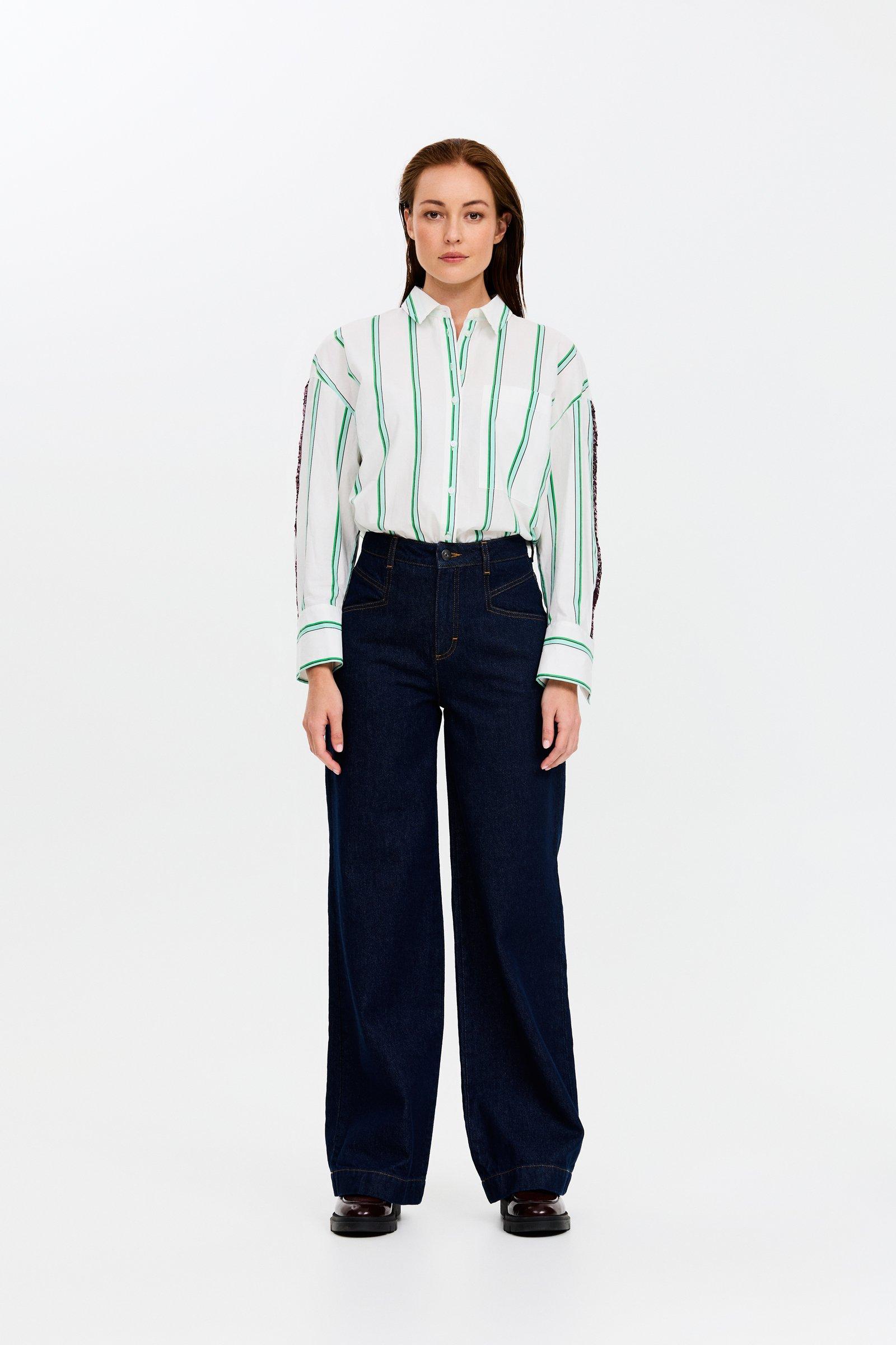 CKS - STANDING - Bluse Lange Ärmel - Grün