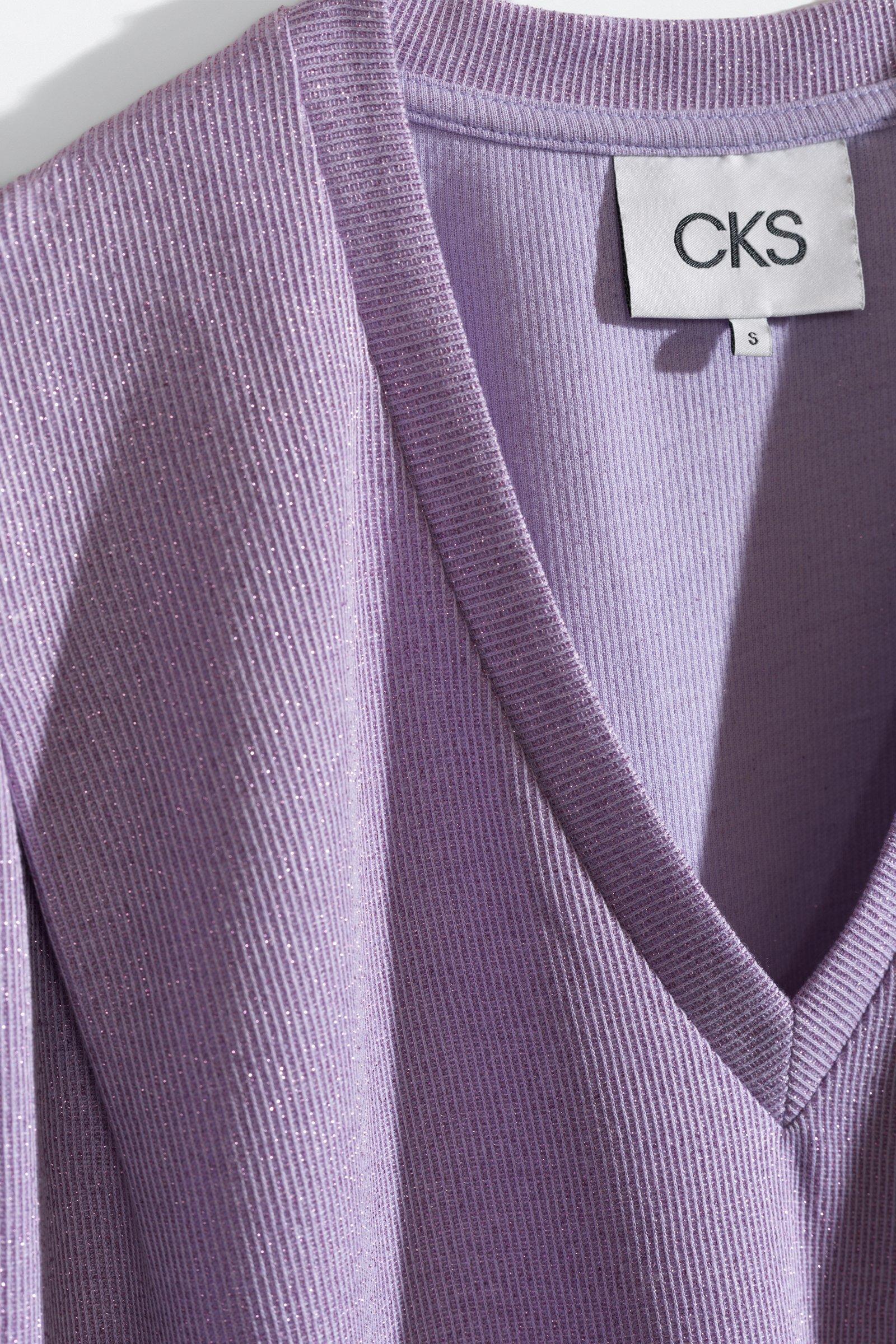 CKS - JAZZLESS - T-Shirt Kurzarm - Fliederfarben