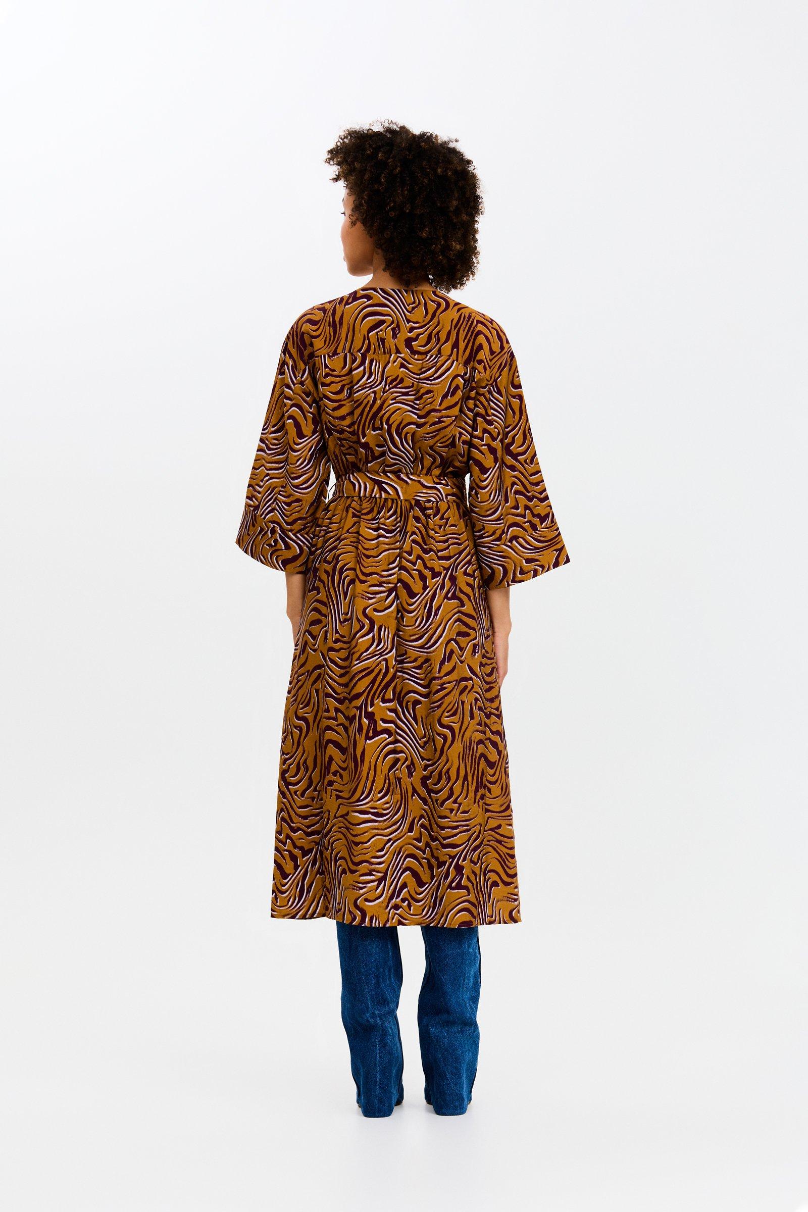 CKS - DREAMERS - midi dress - brown