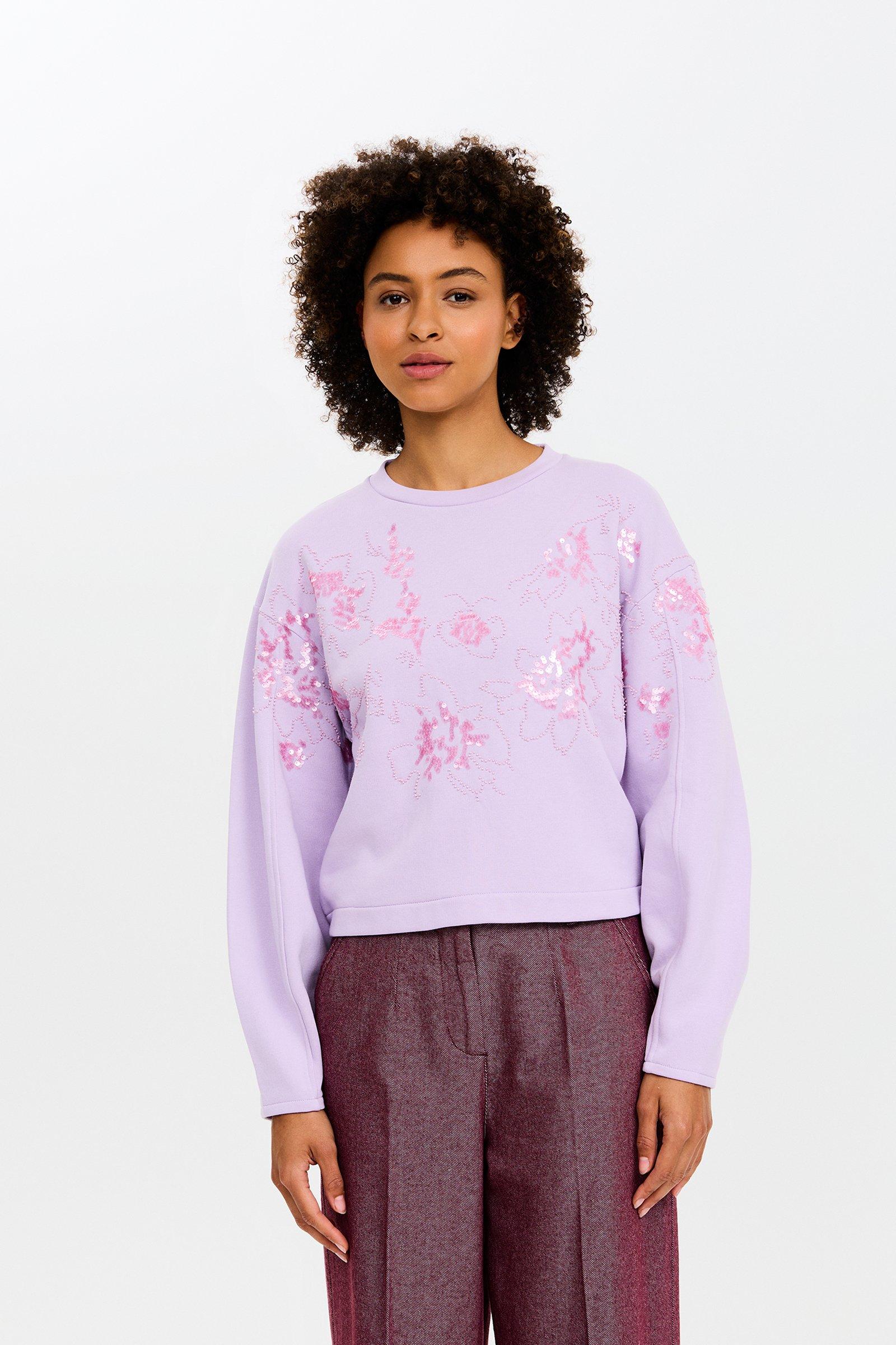 CKS - SWEN - sweatshirt - lilas