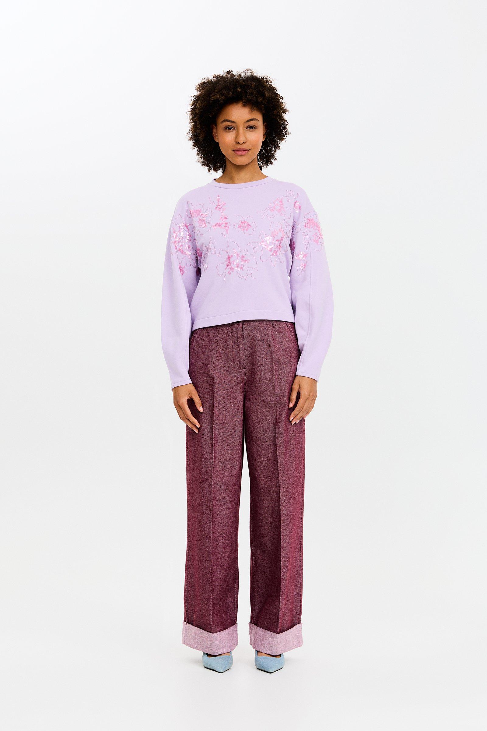 CKS - SWEN - sweater - lila