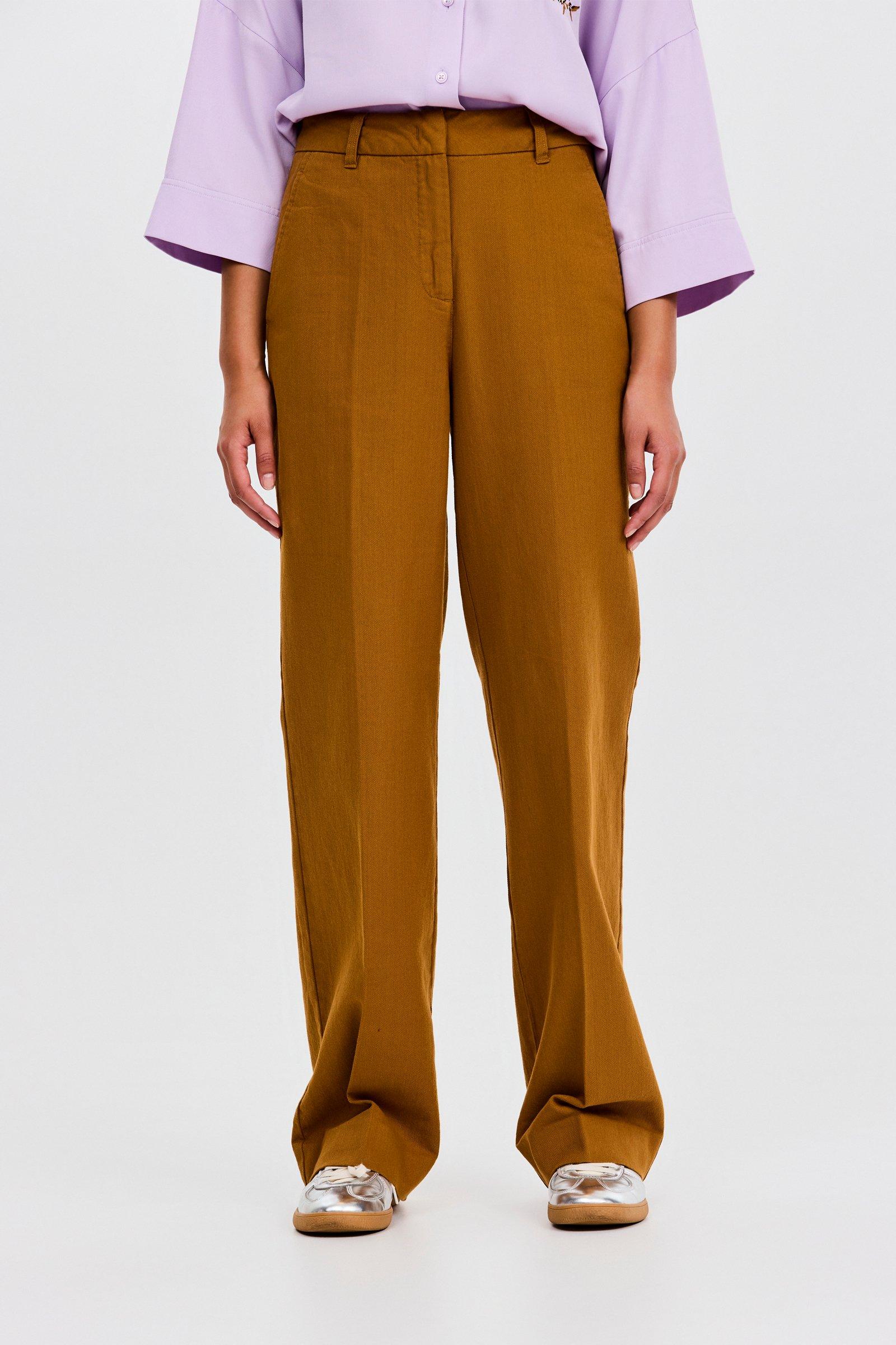 CKS - TONKSA - lange broek - bruin