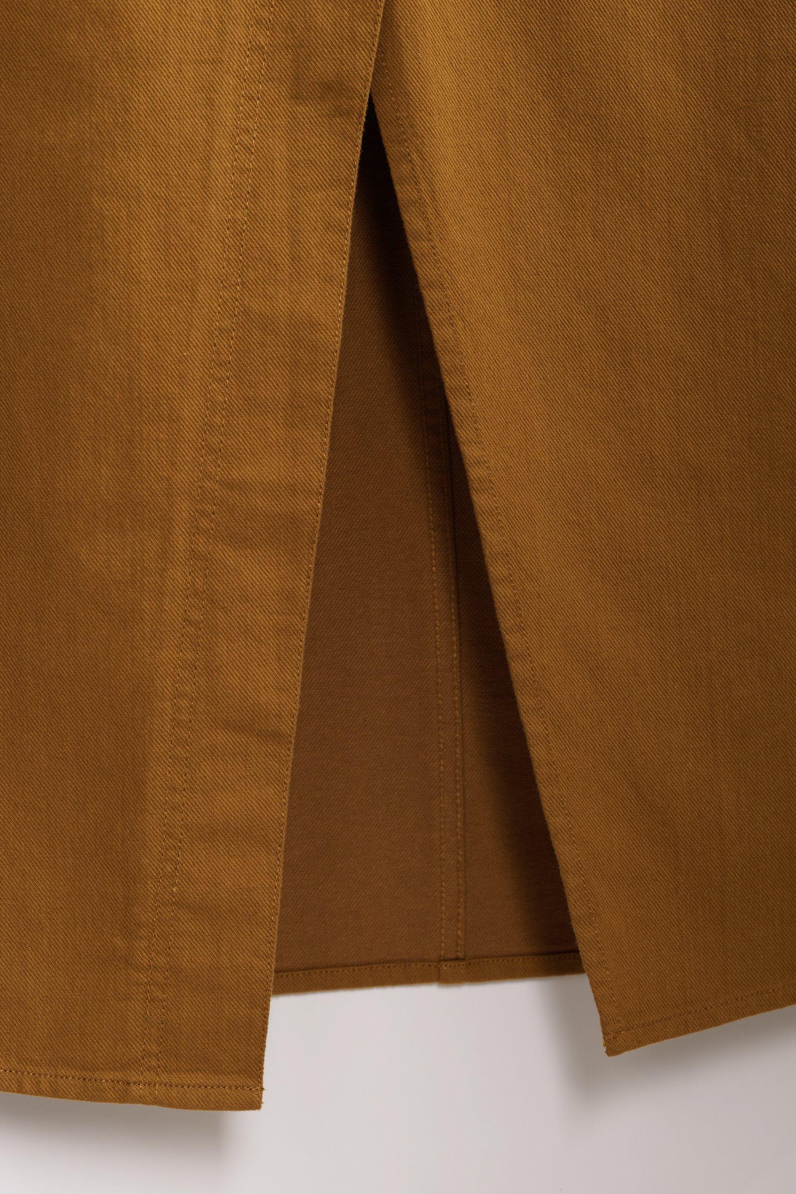 CKS - SKILLED - midijupe - brun