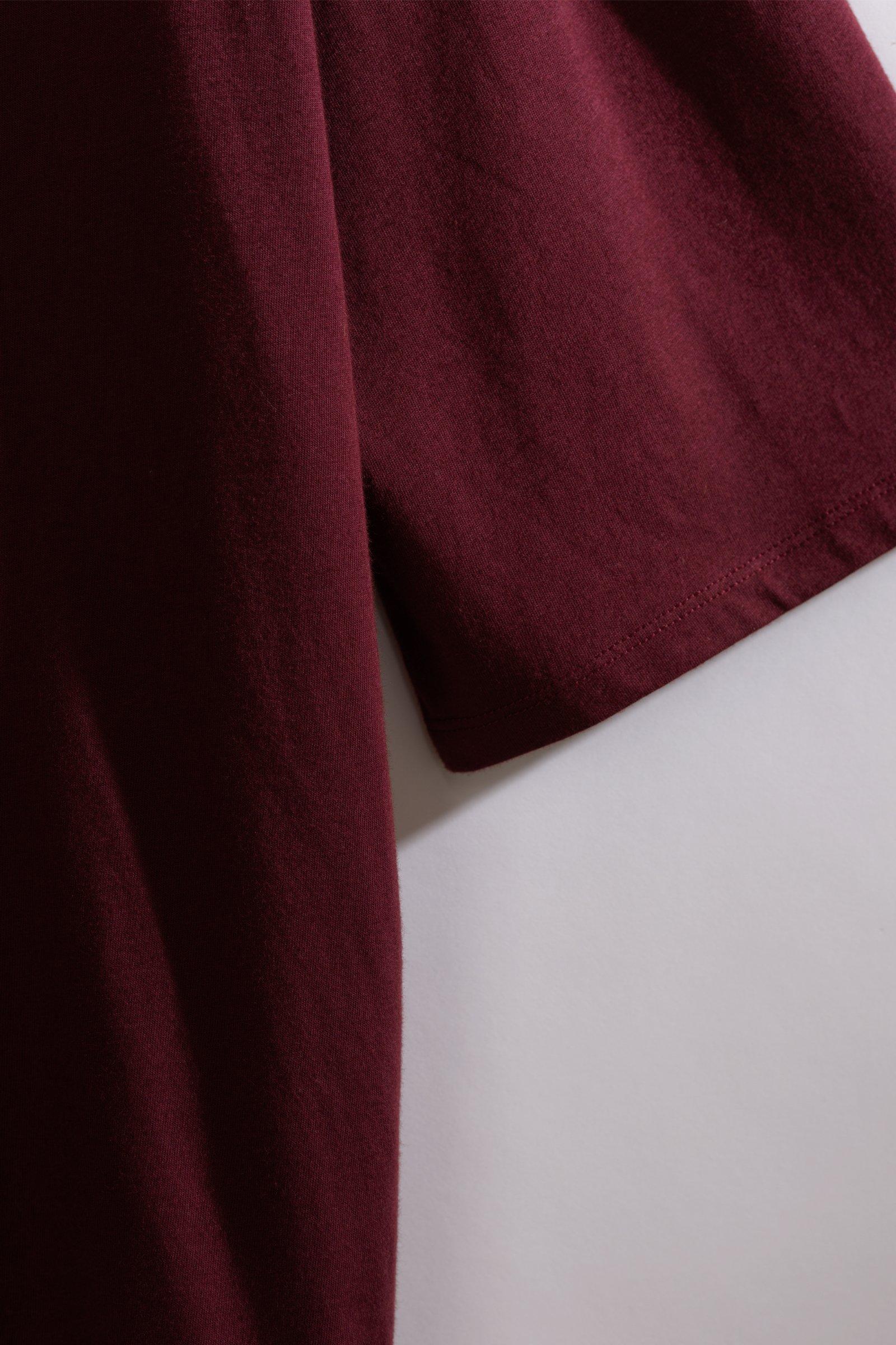 CKS - SARIN - t-shirt korte mouwen - bordeaux