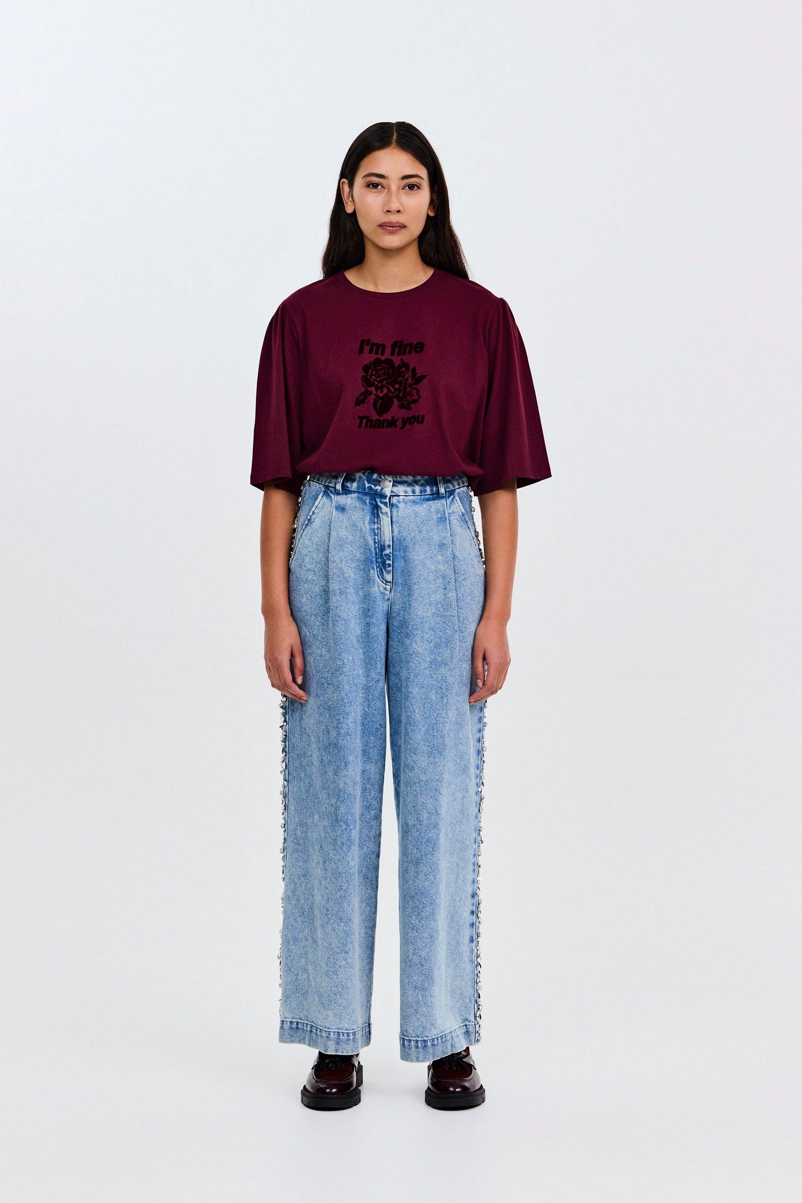 CKS - SARIN - t-shirt à manches courtes - violet