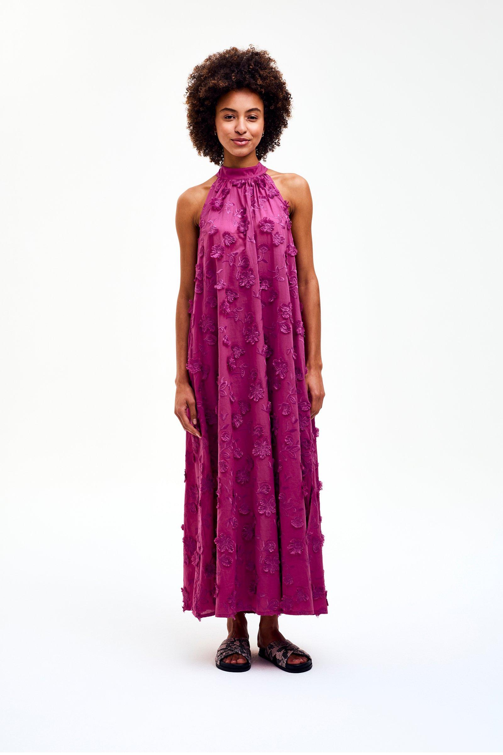 CKS - DALTER - long dress - purple