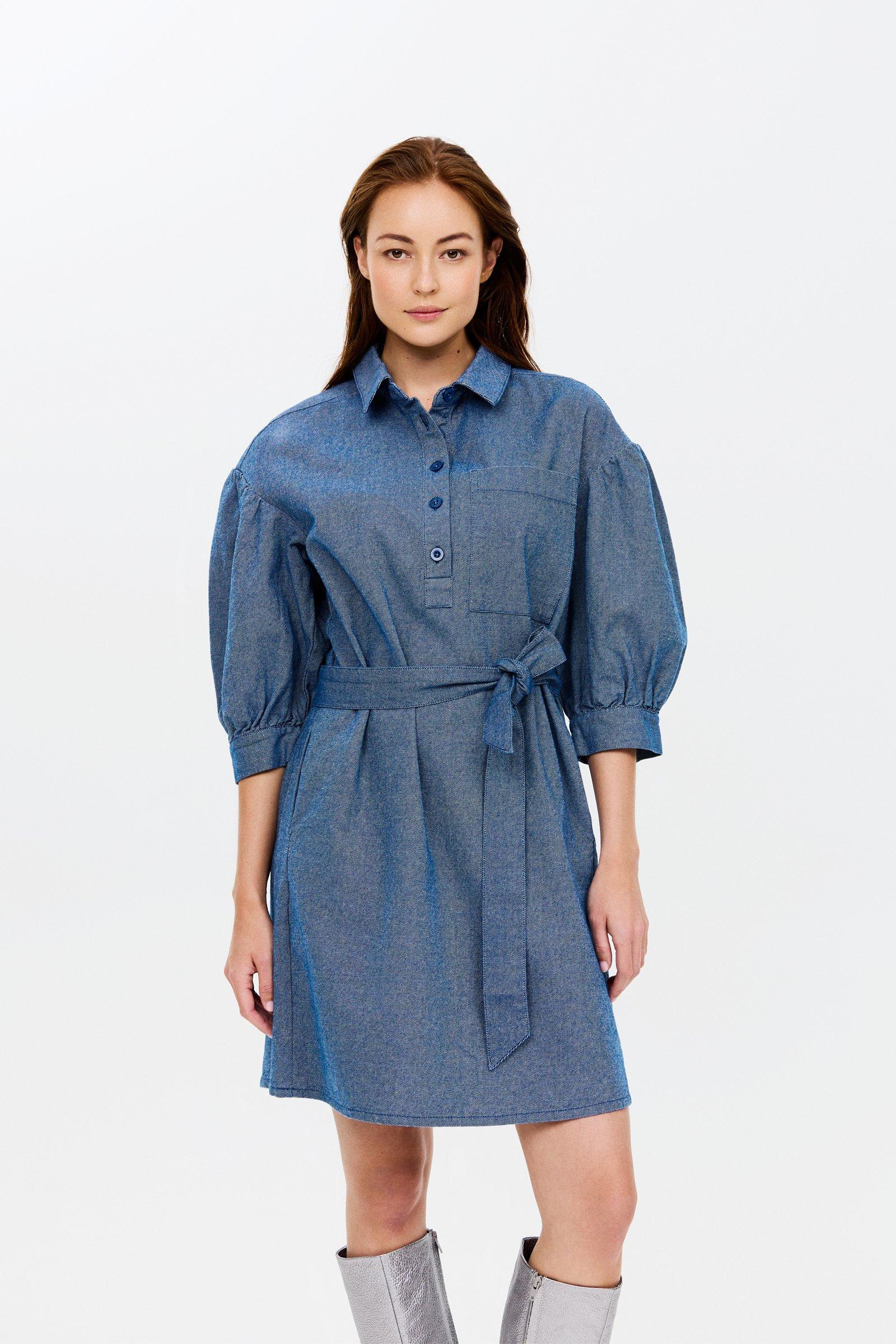 CKS - DIVACK - korte jurk - blauw