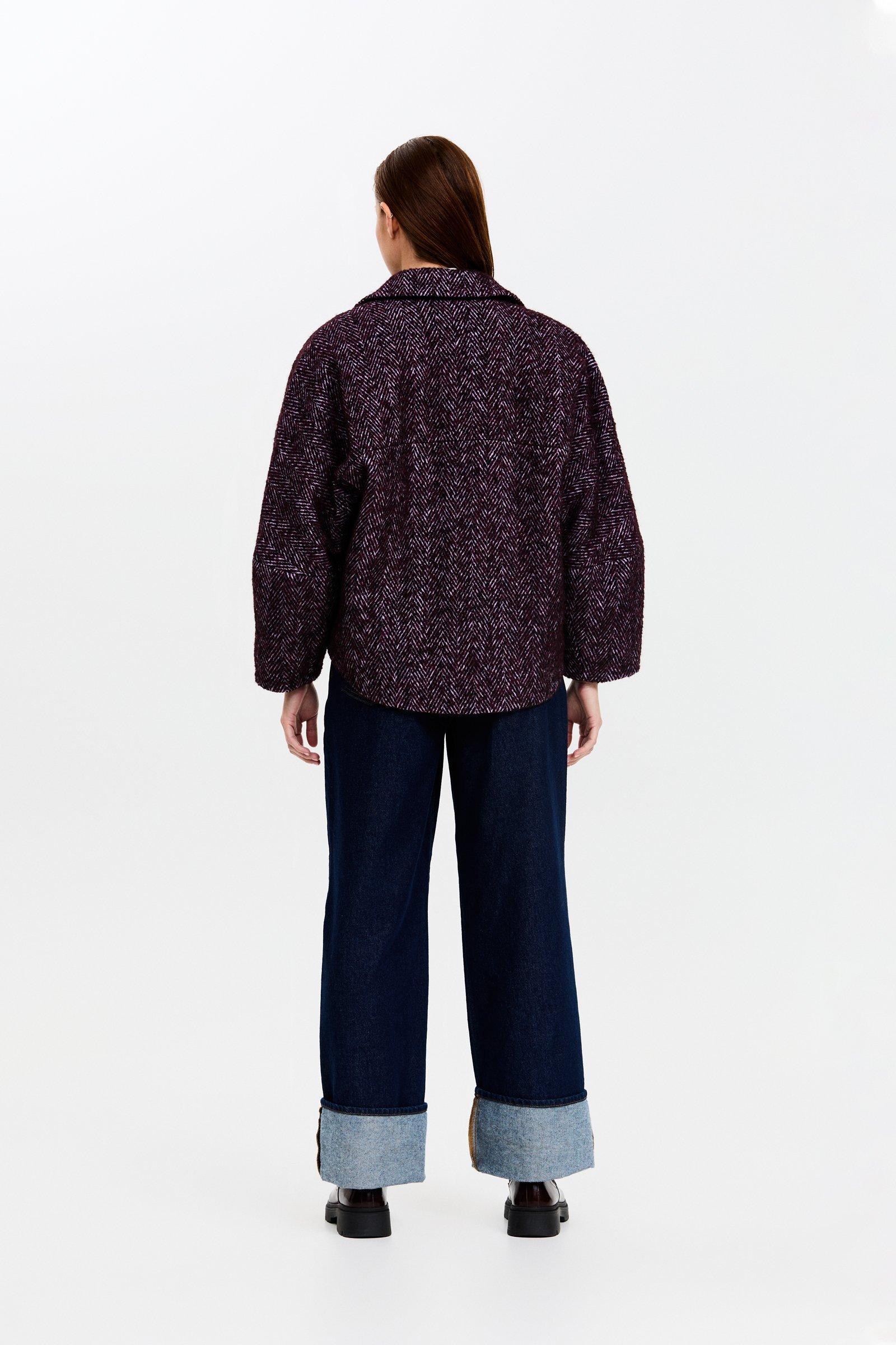 CKS - CHAMP - short coat - purple