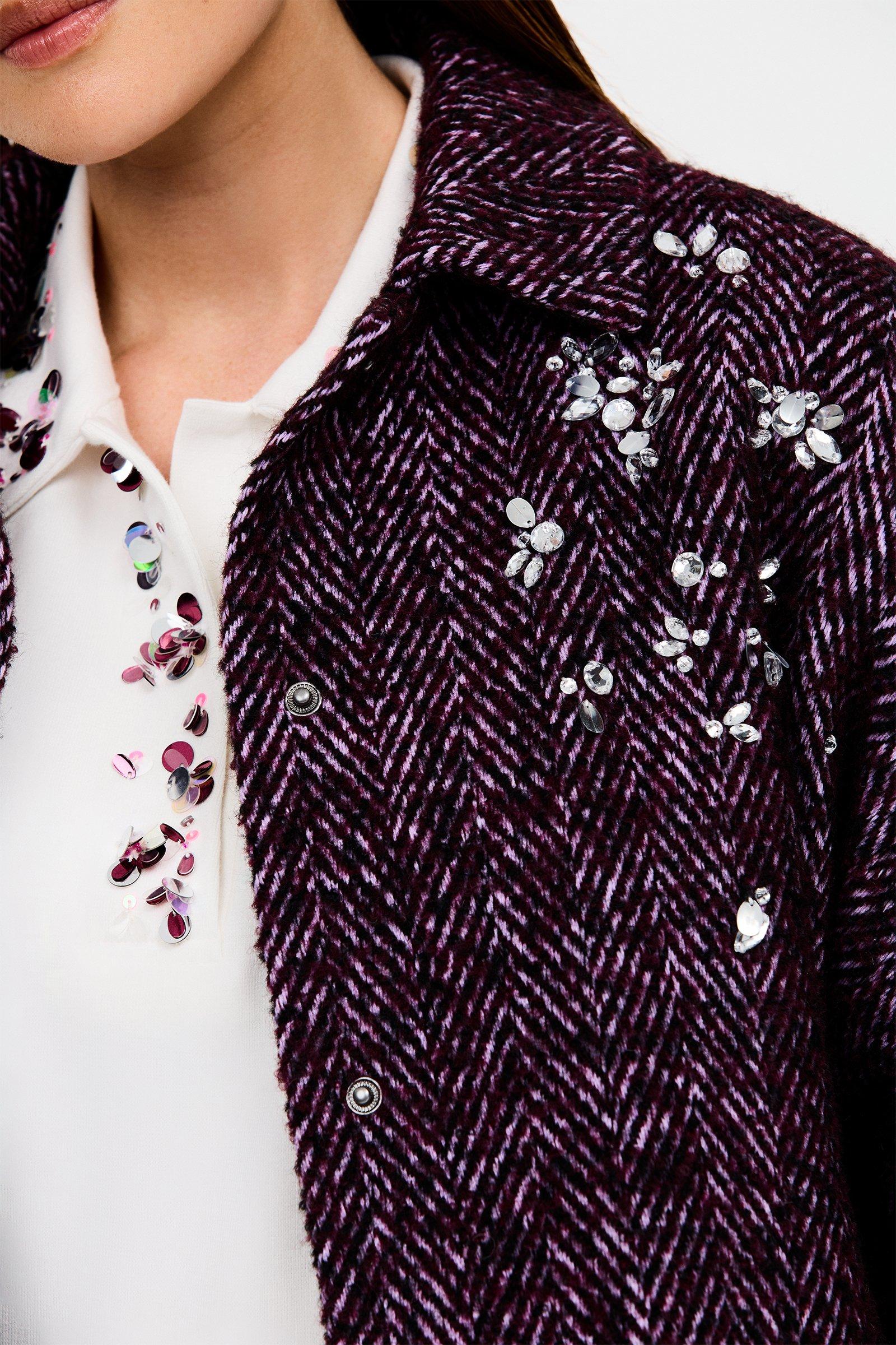 CKS - CHAMP - short coat - purple