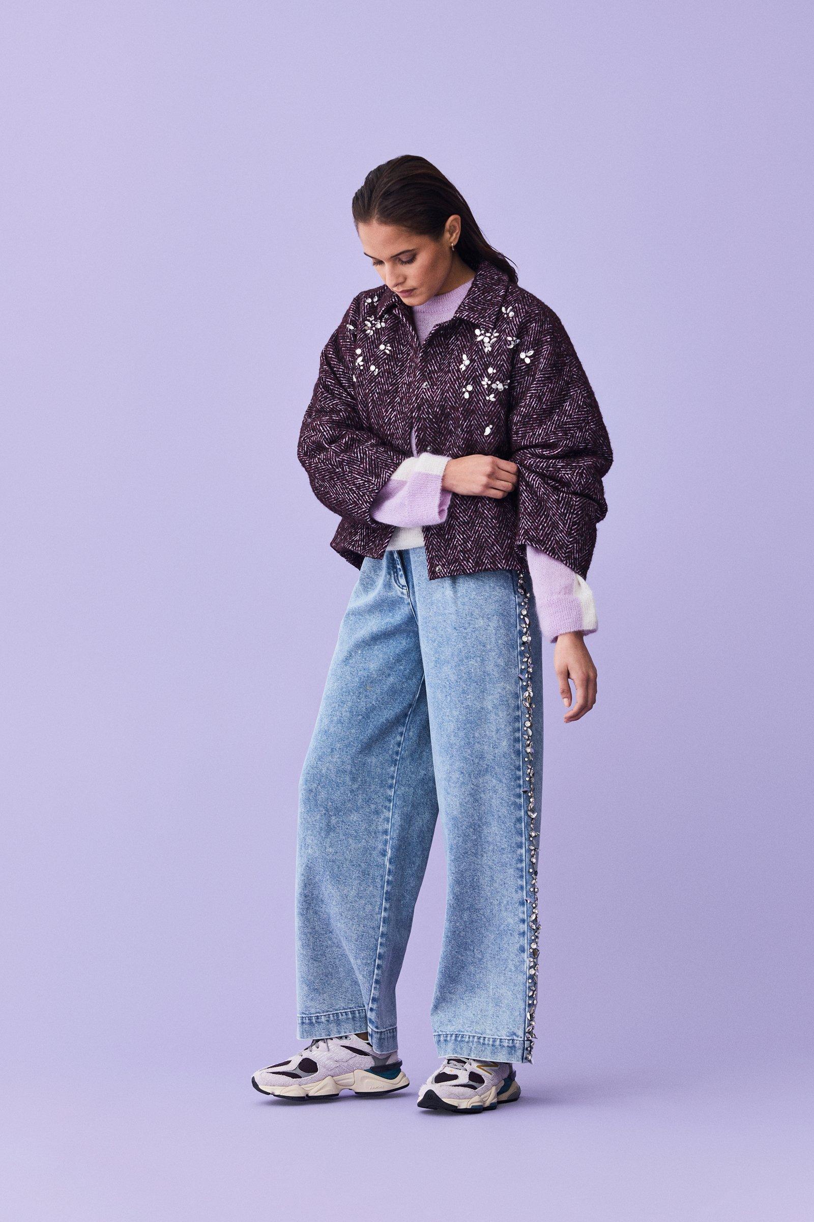 CKS - CHAMP - veste courte - violet