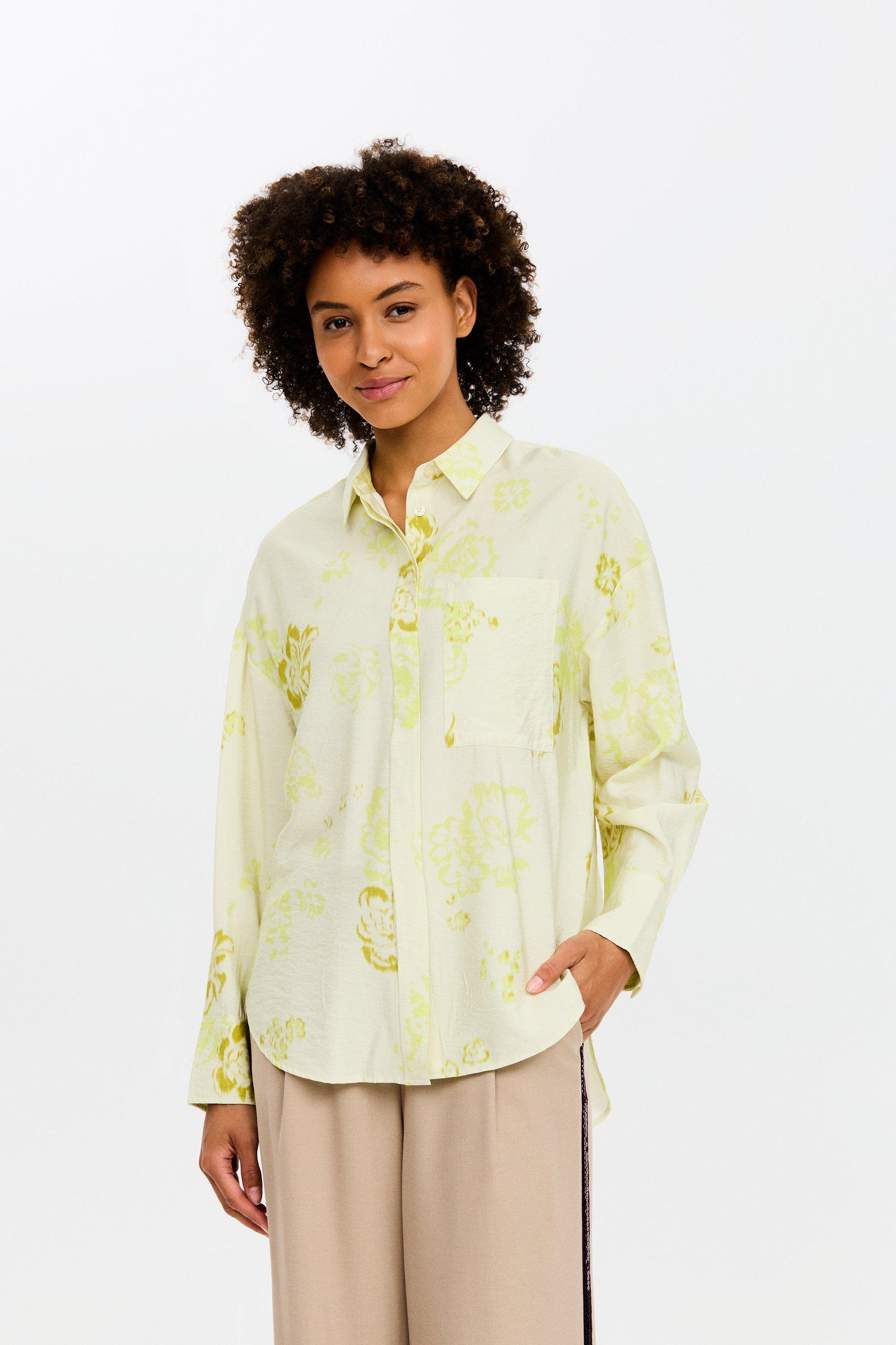 CKS - SUPERB - blouse long sleeves - light yellow