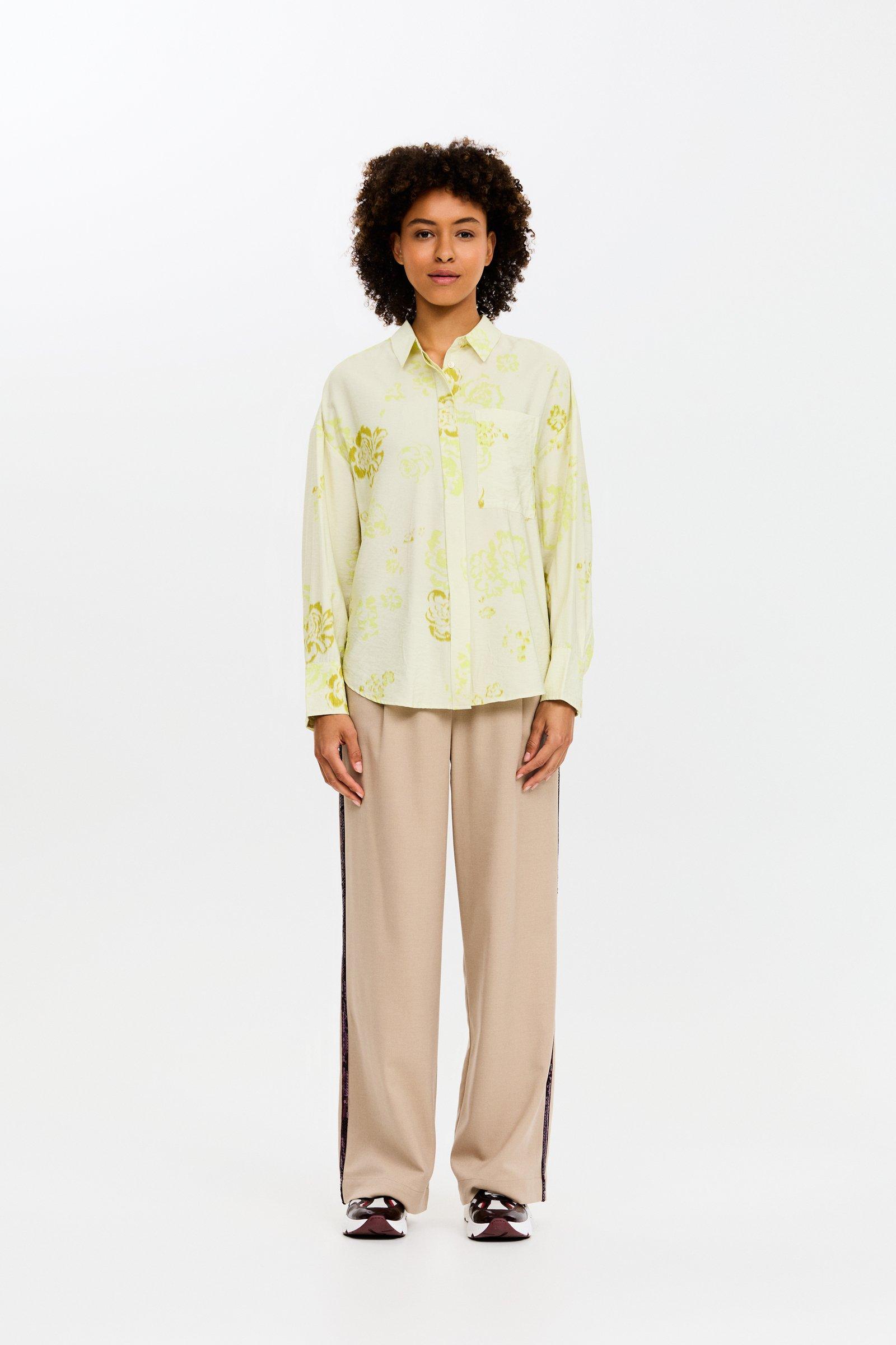 CKS - SUPERB - blouse long sleeves - light yellow