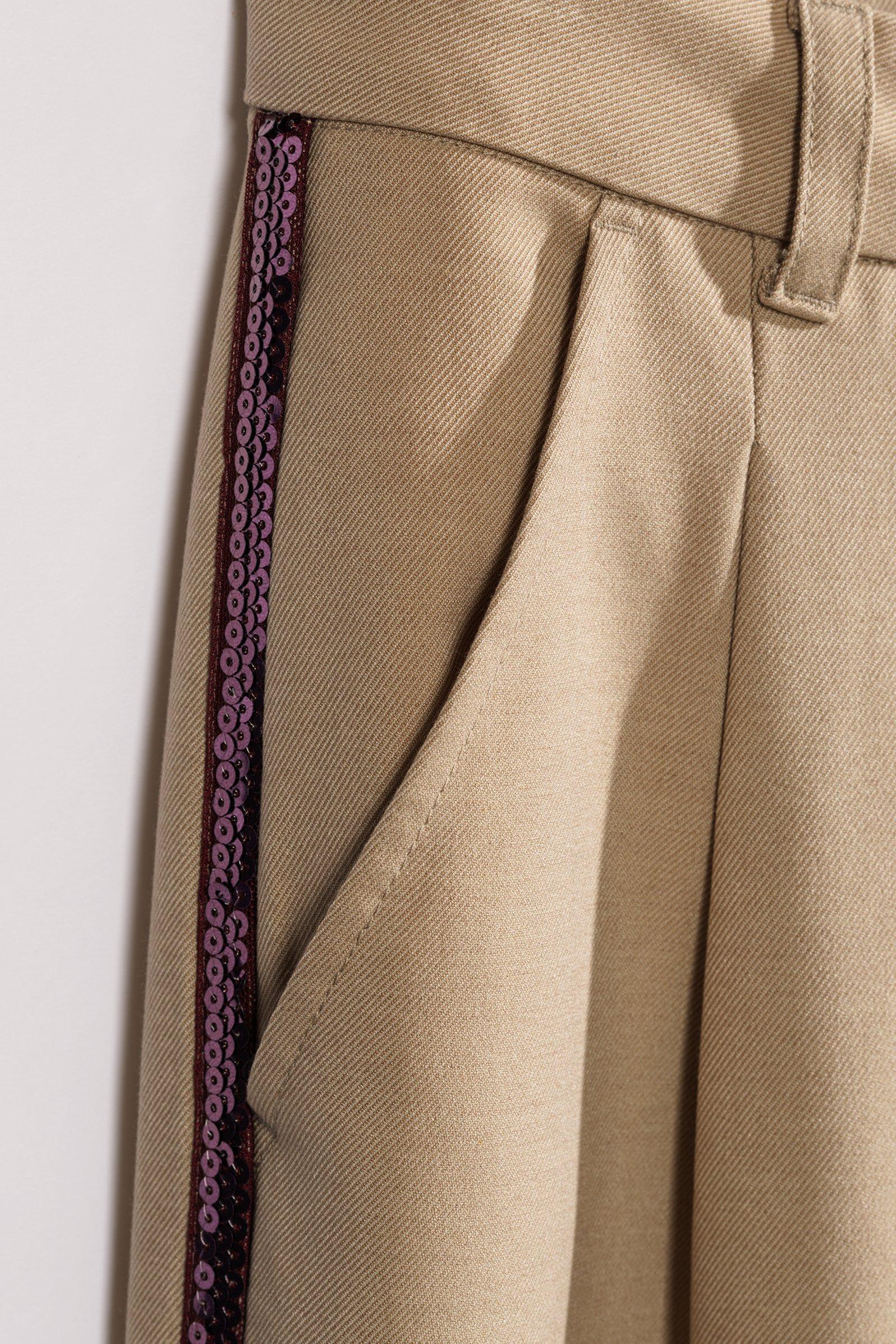 CKS - TIARE - long trouser - light beige