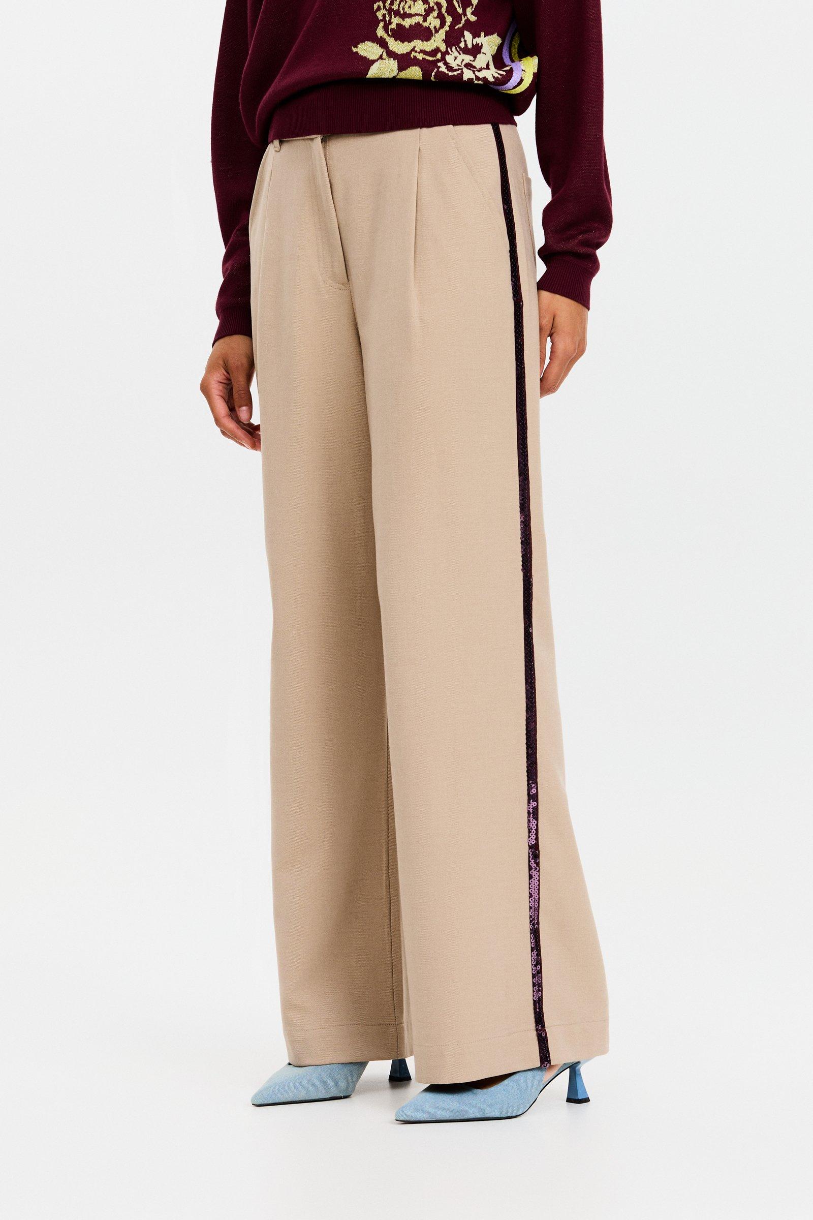 CKS - TIARE - long trouser - light beige