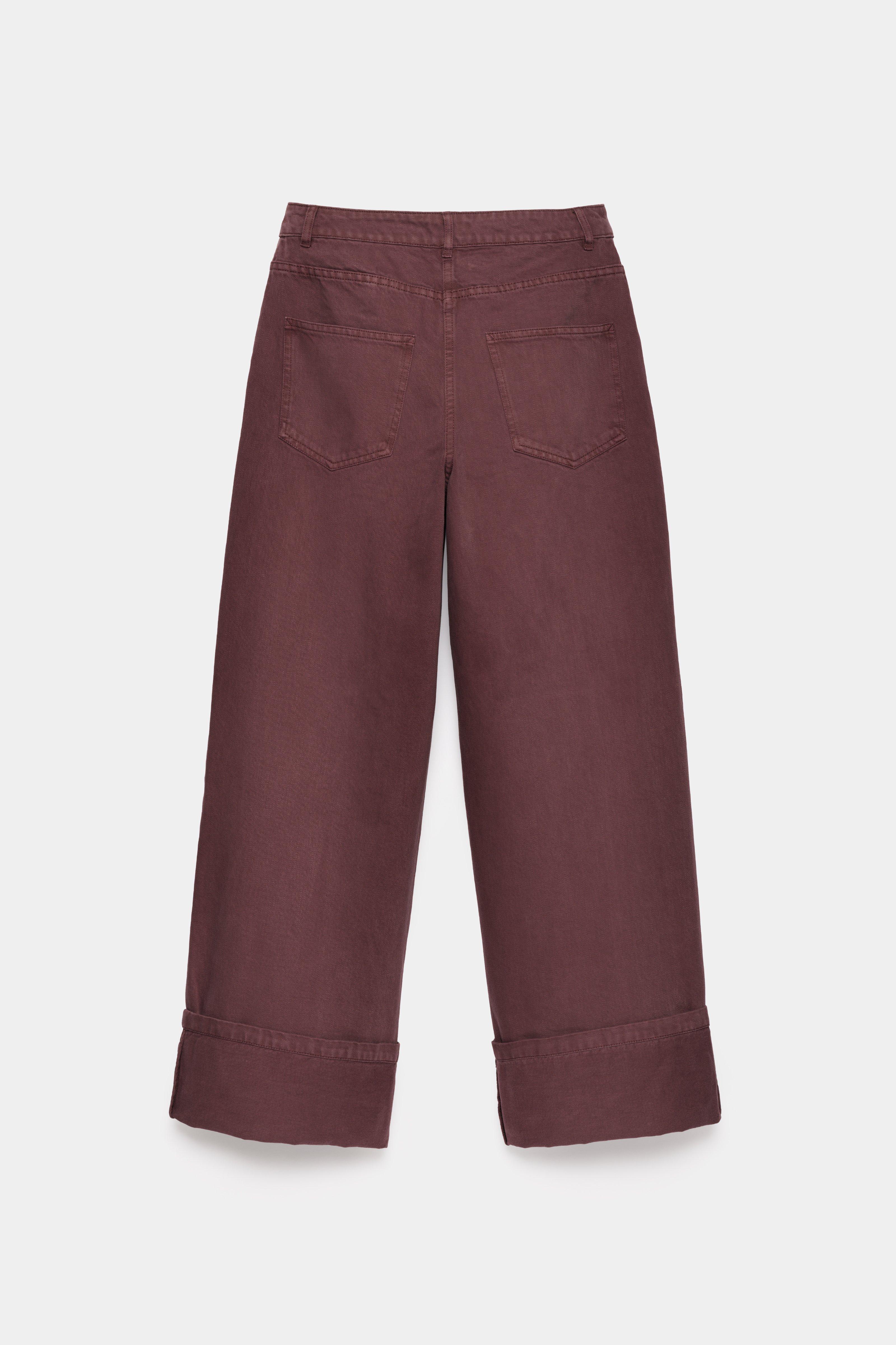 CKS - JOY - lange broek - bordeaux