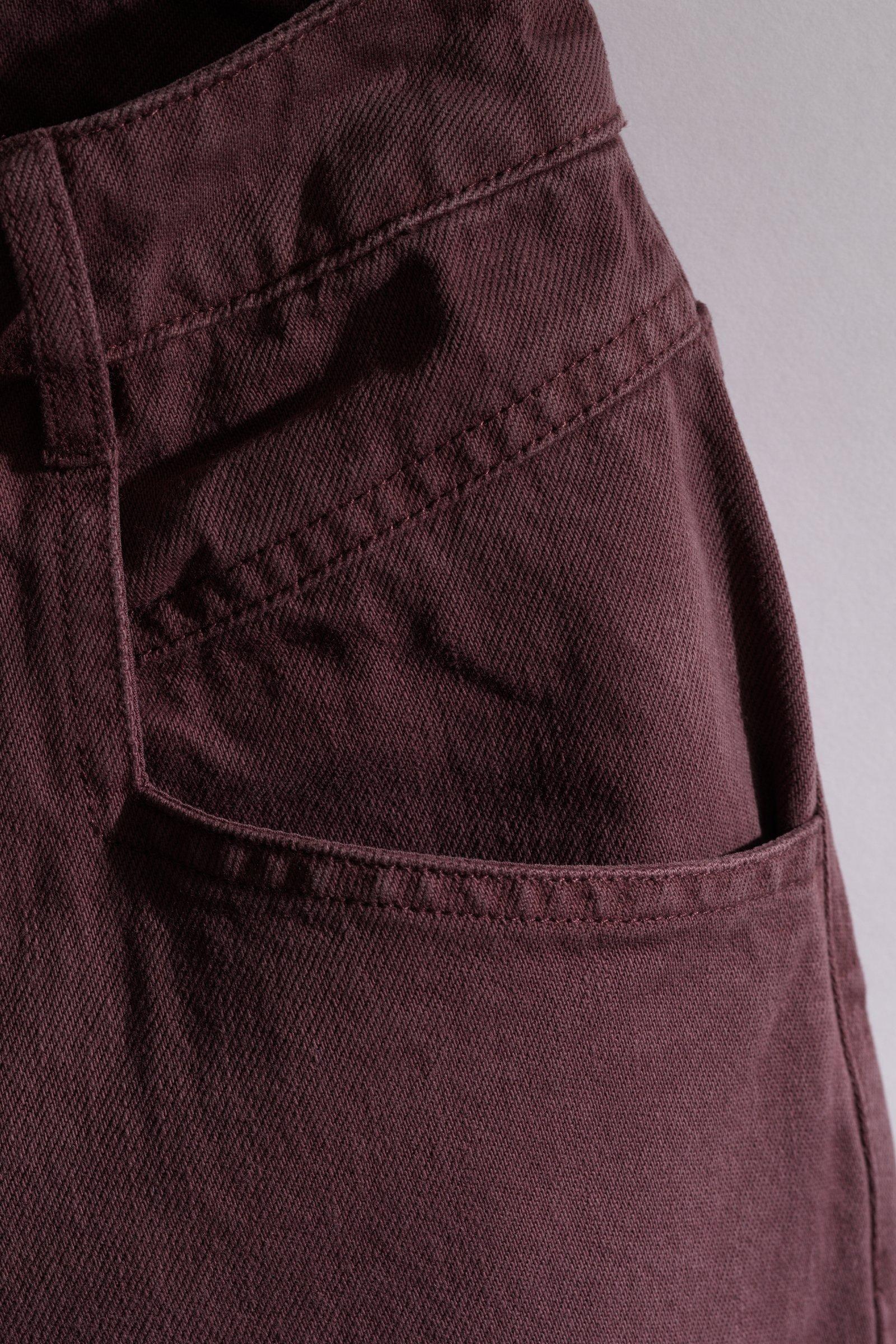 CKS - JOY - lange broek - bordeaux