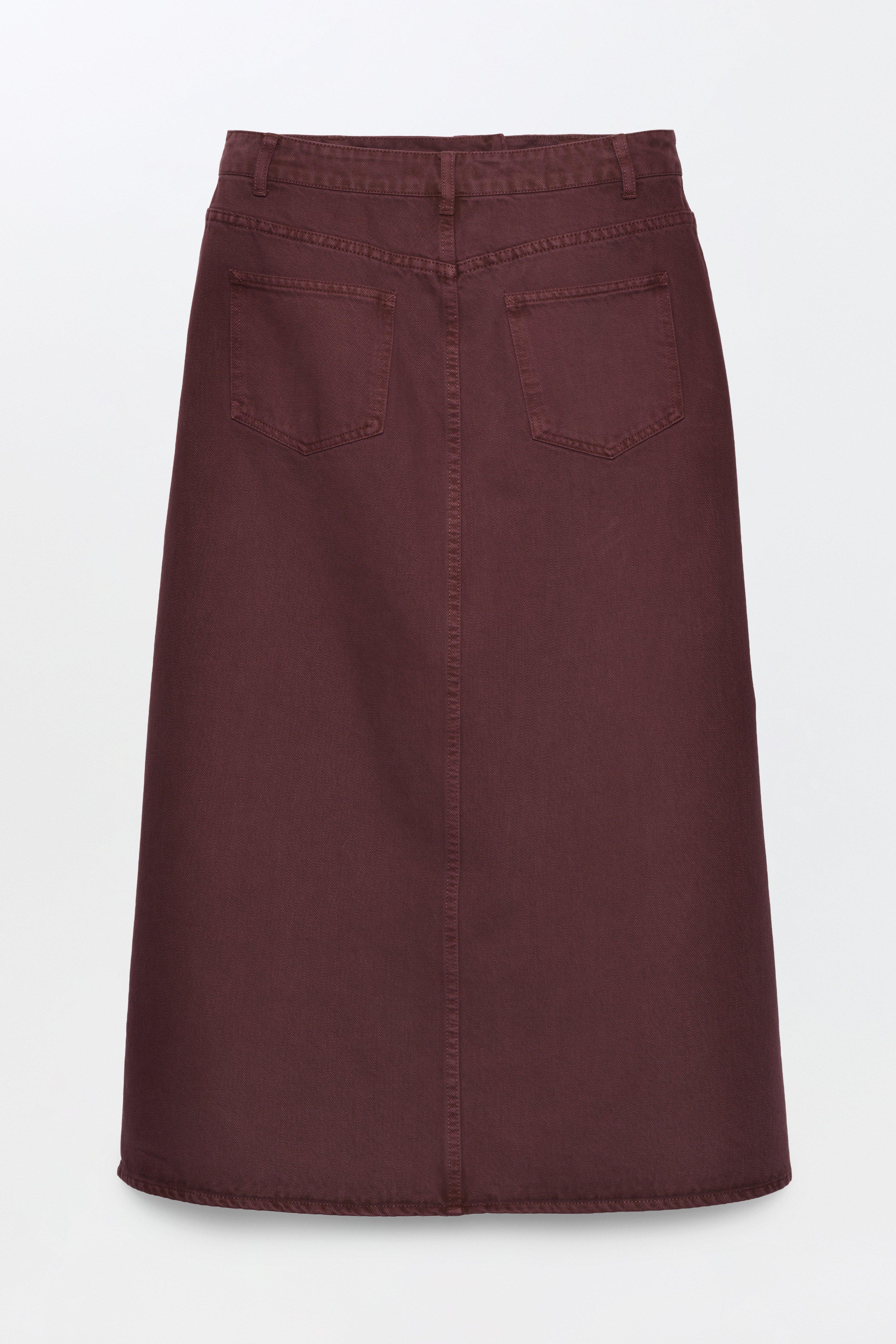 CKS - SKIPPA - midi skirt - purple