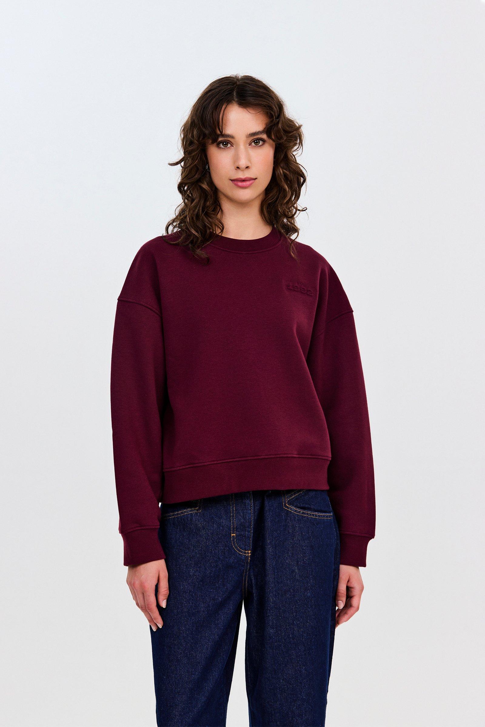 CKS - SWAN - sweater - burgundy