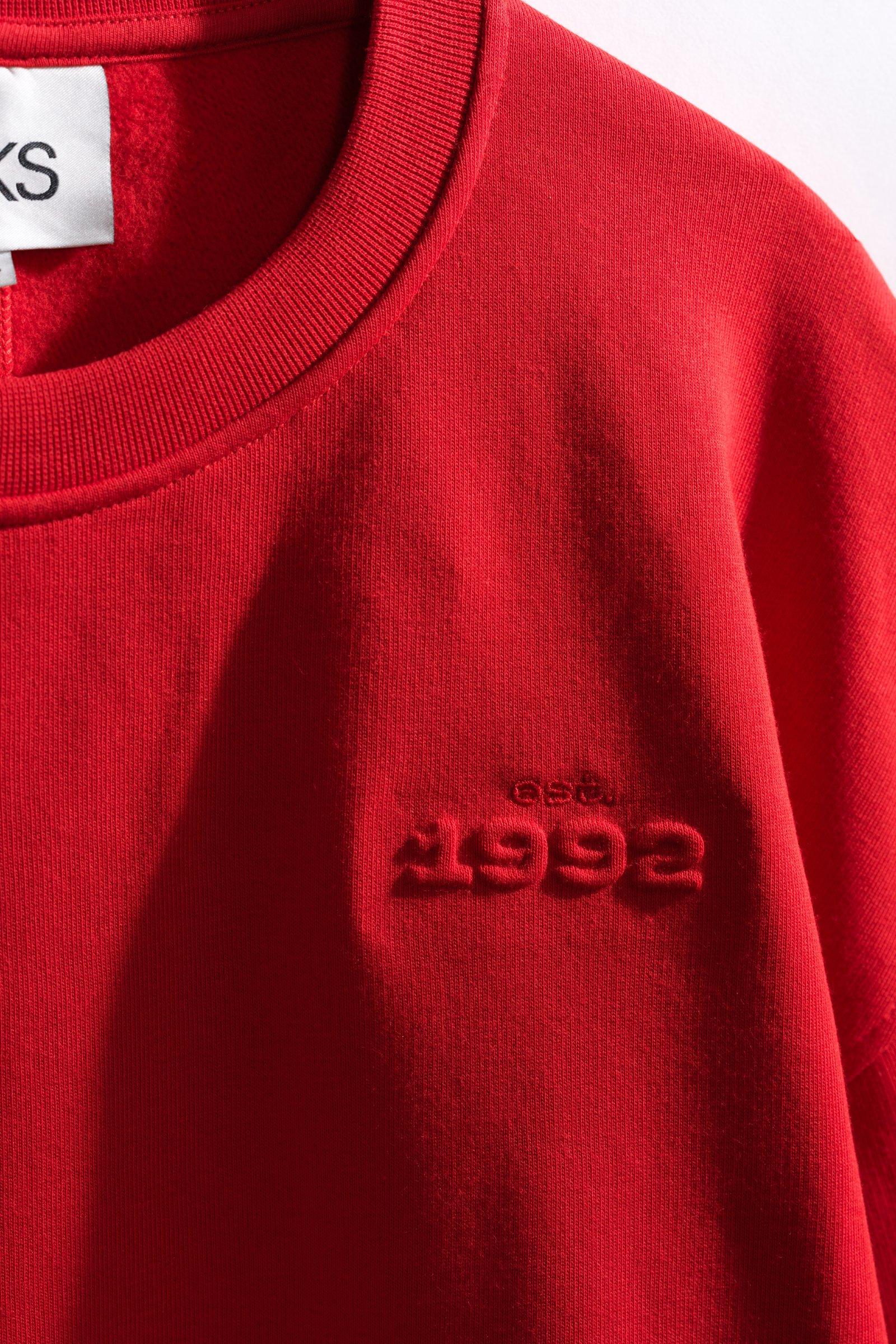 CKS - SWAN - Pullover - Hellrot