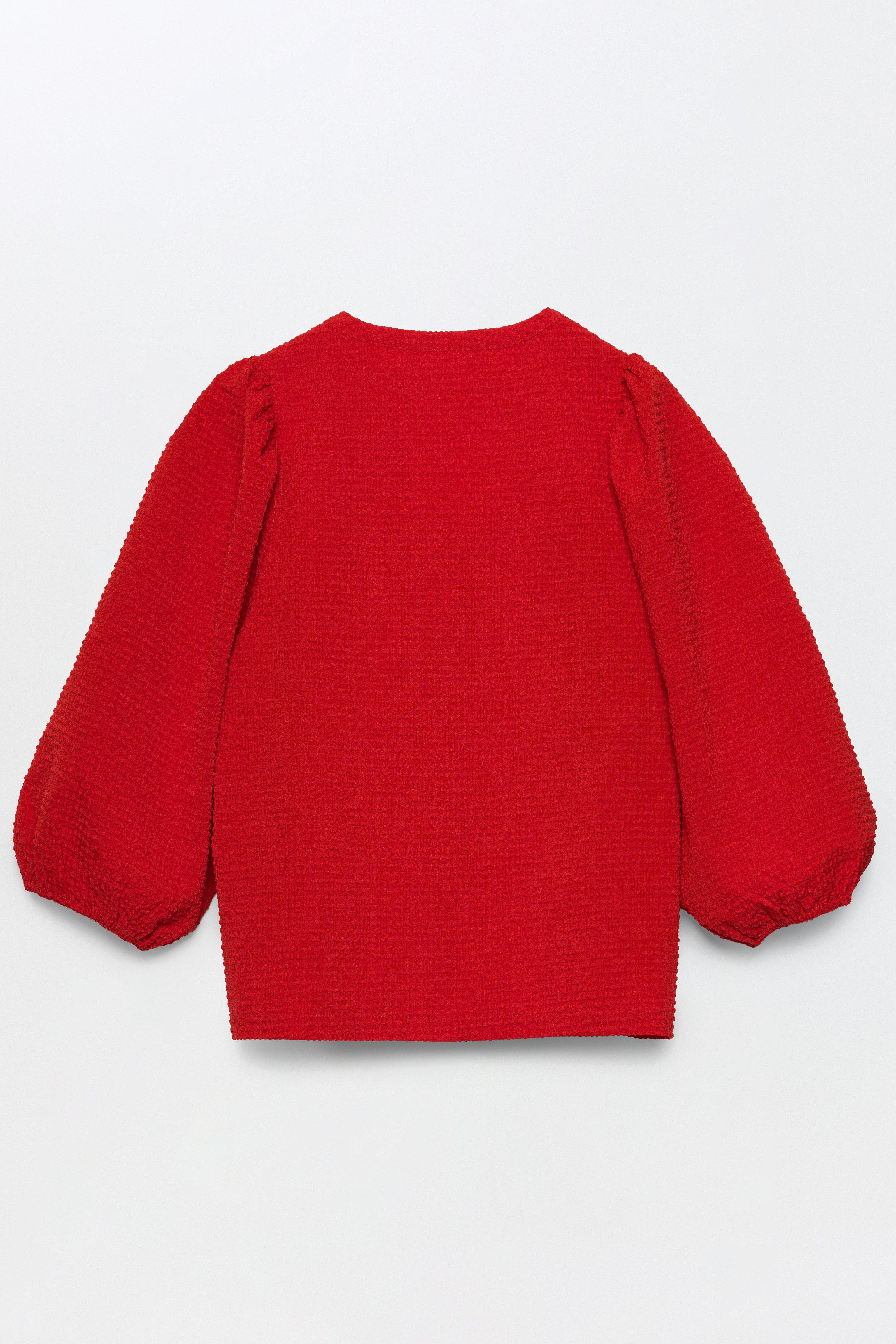 CKS - BULANI - blouse long sleeves - bright red