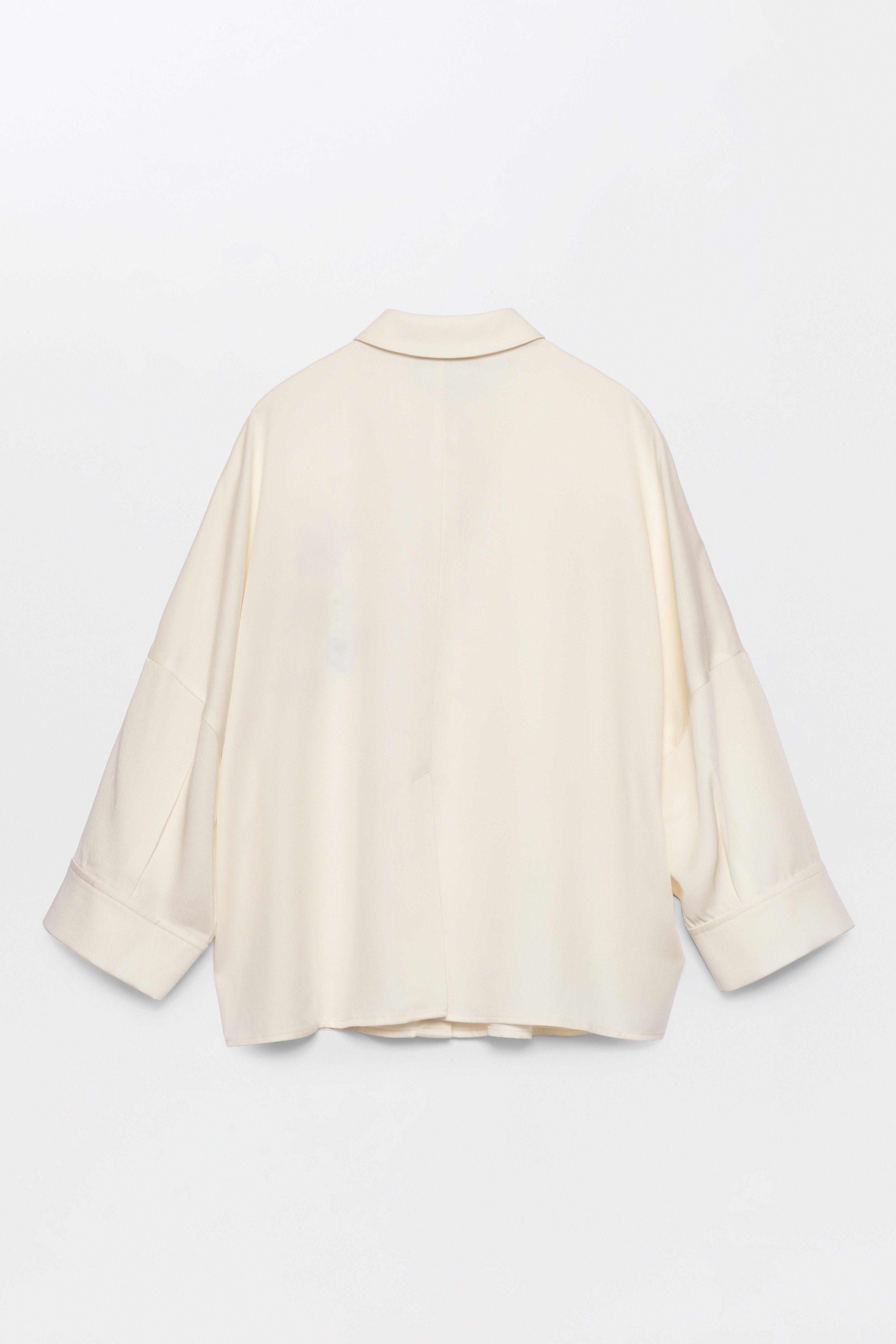 CKS - SELALONG - Bluse Kurze Ärmel - Weiß