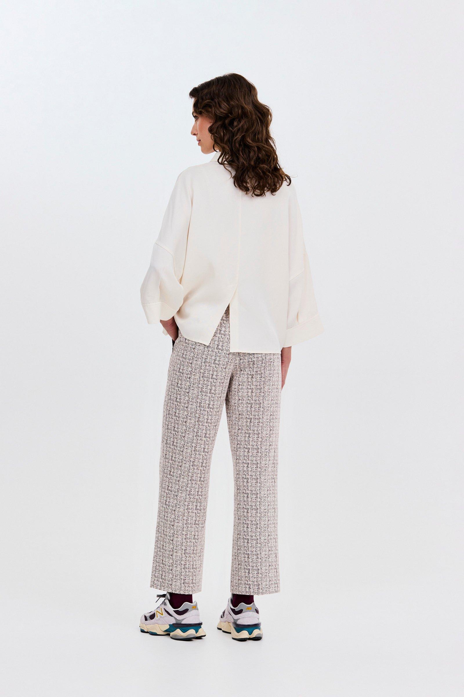 CKS - SELALONG - blouse short sleeves - white