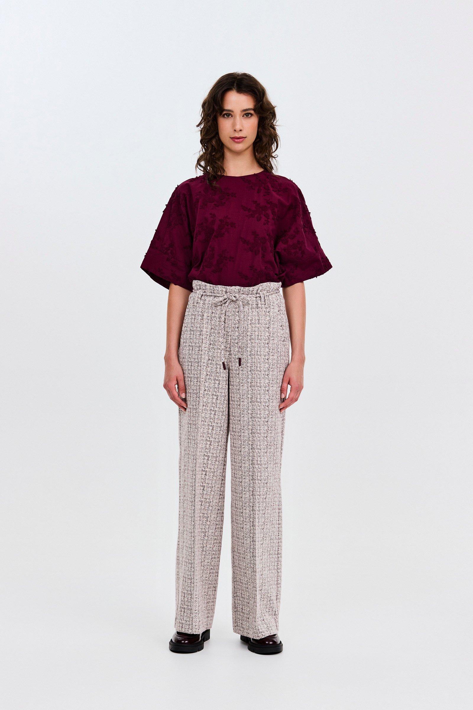 CKS - BLISS - long trouser - white dark