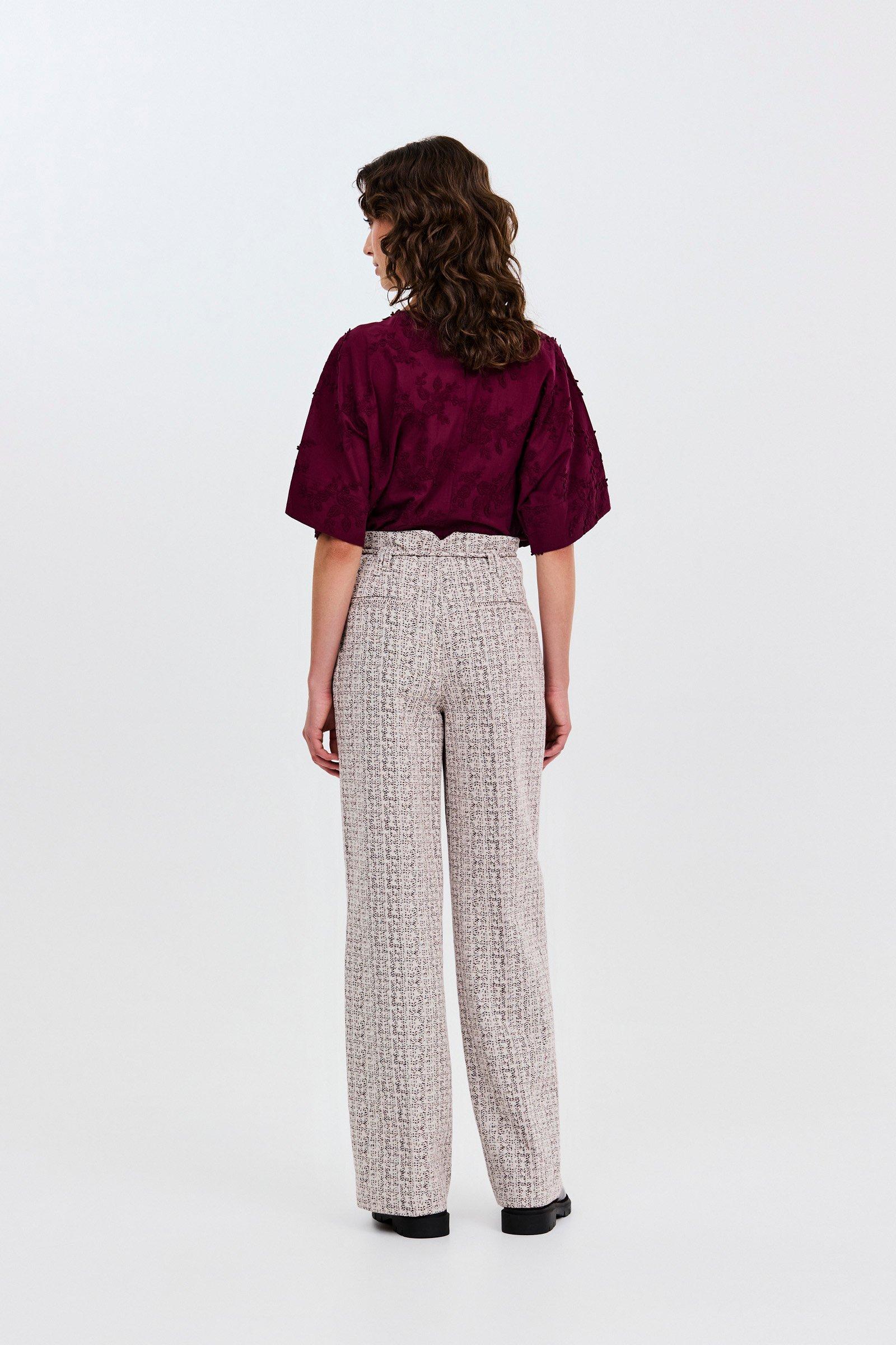 CKS - BLISS - long trouser - white dark