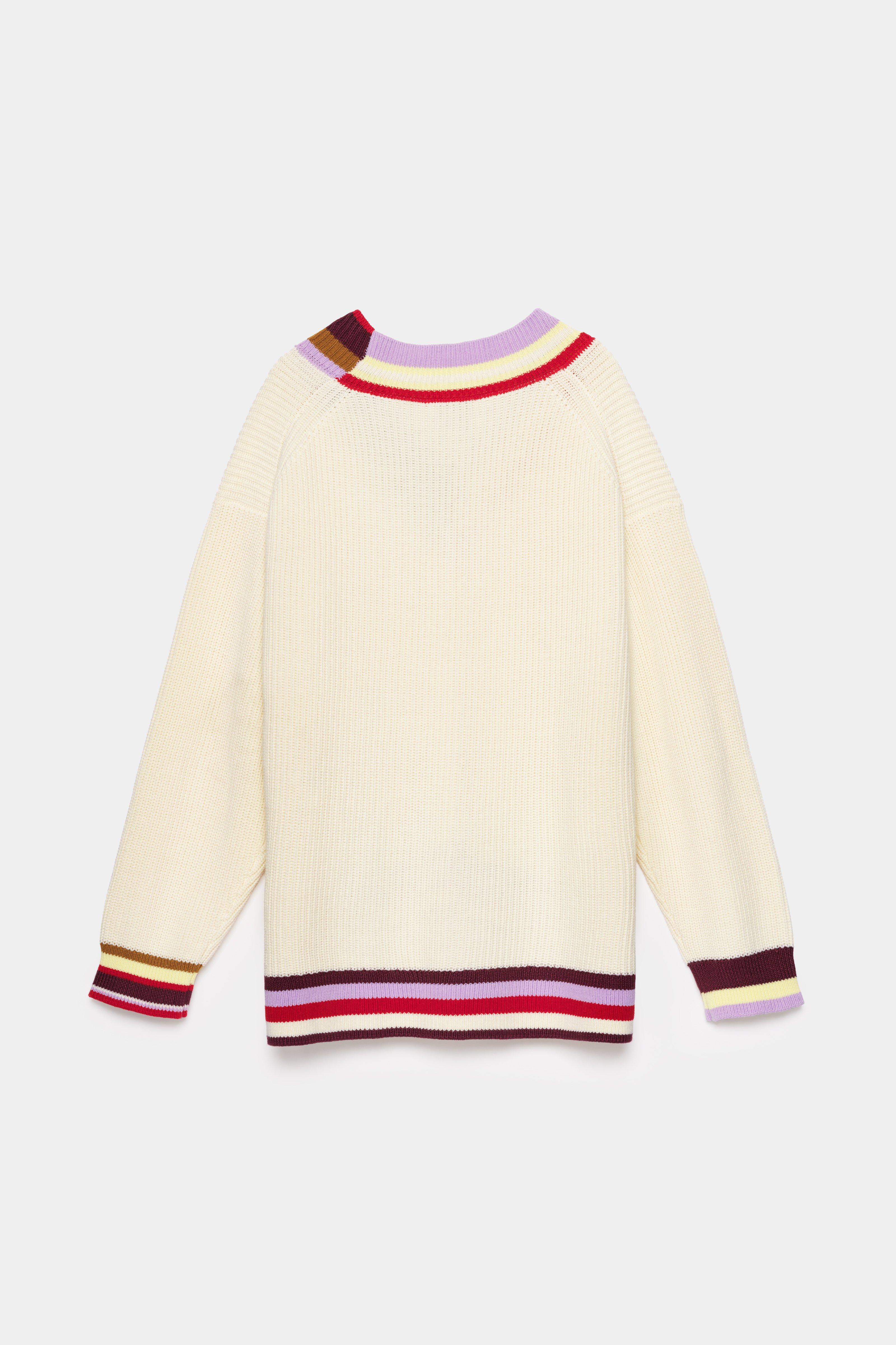 CKS - PRINCETOR - pullover - blanc