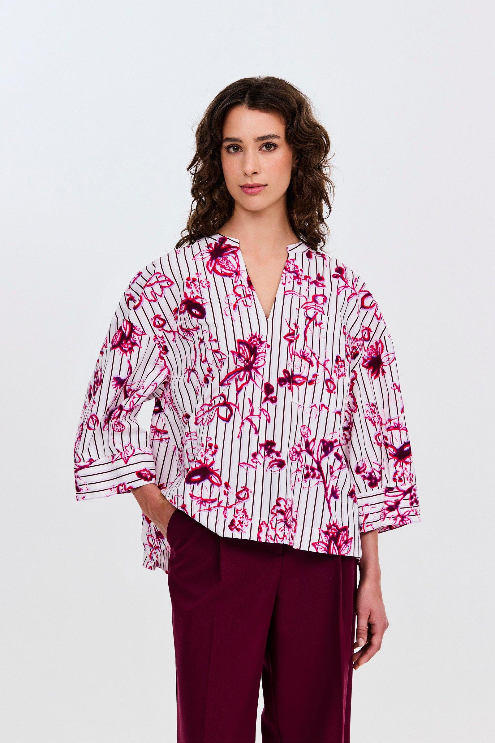 CKS - SILDA - blouse long sleeves - bright red