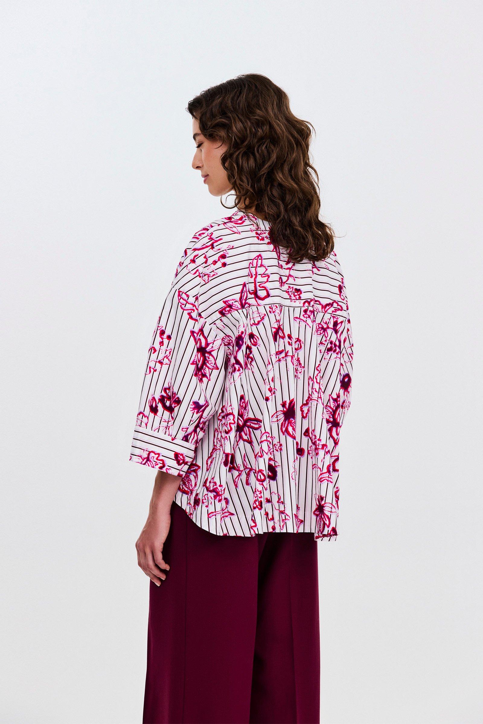 CKS - SILDA - blouse lange mouwen - felrood