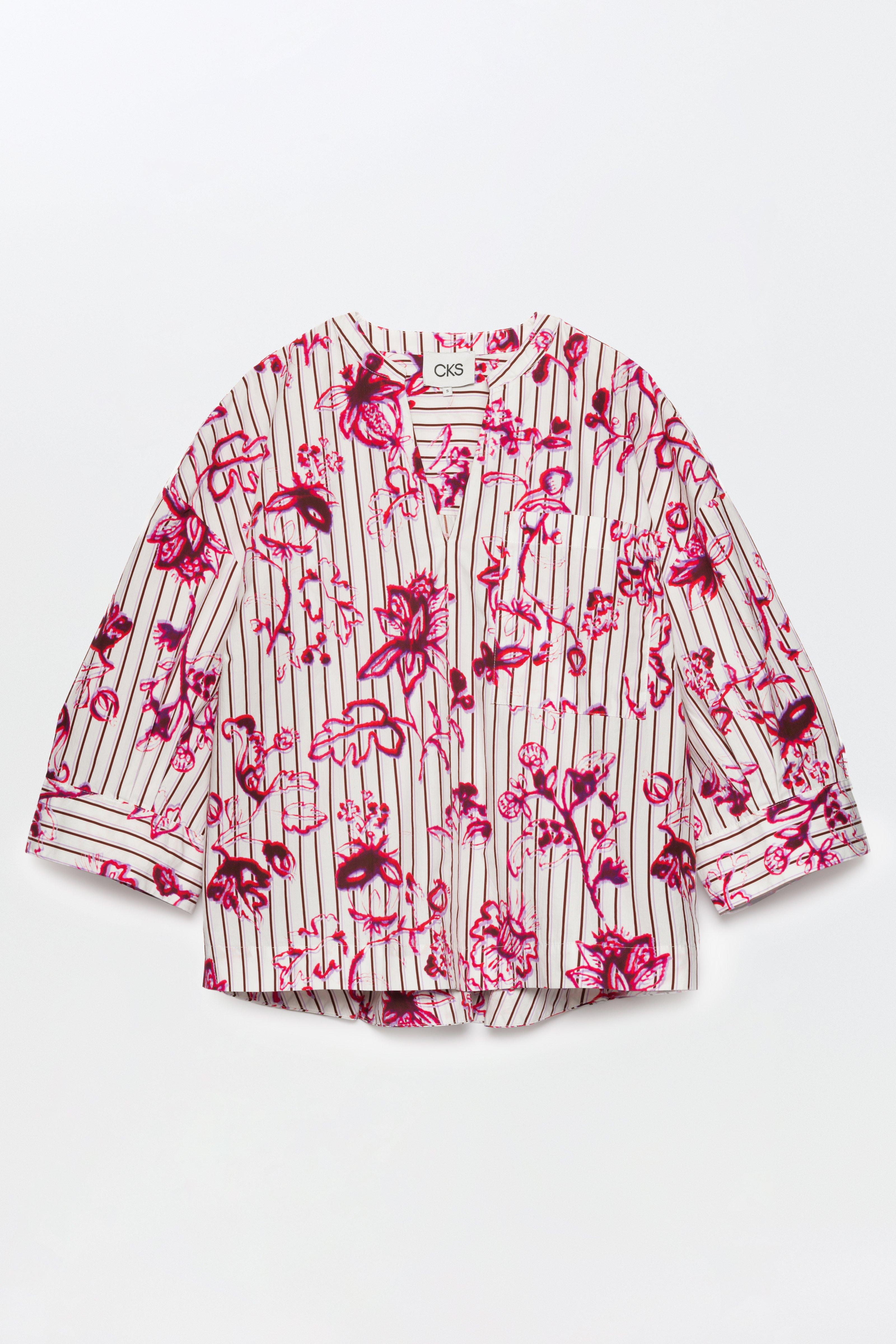 CKS - SILDA - blouse lange mouwen - felrood