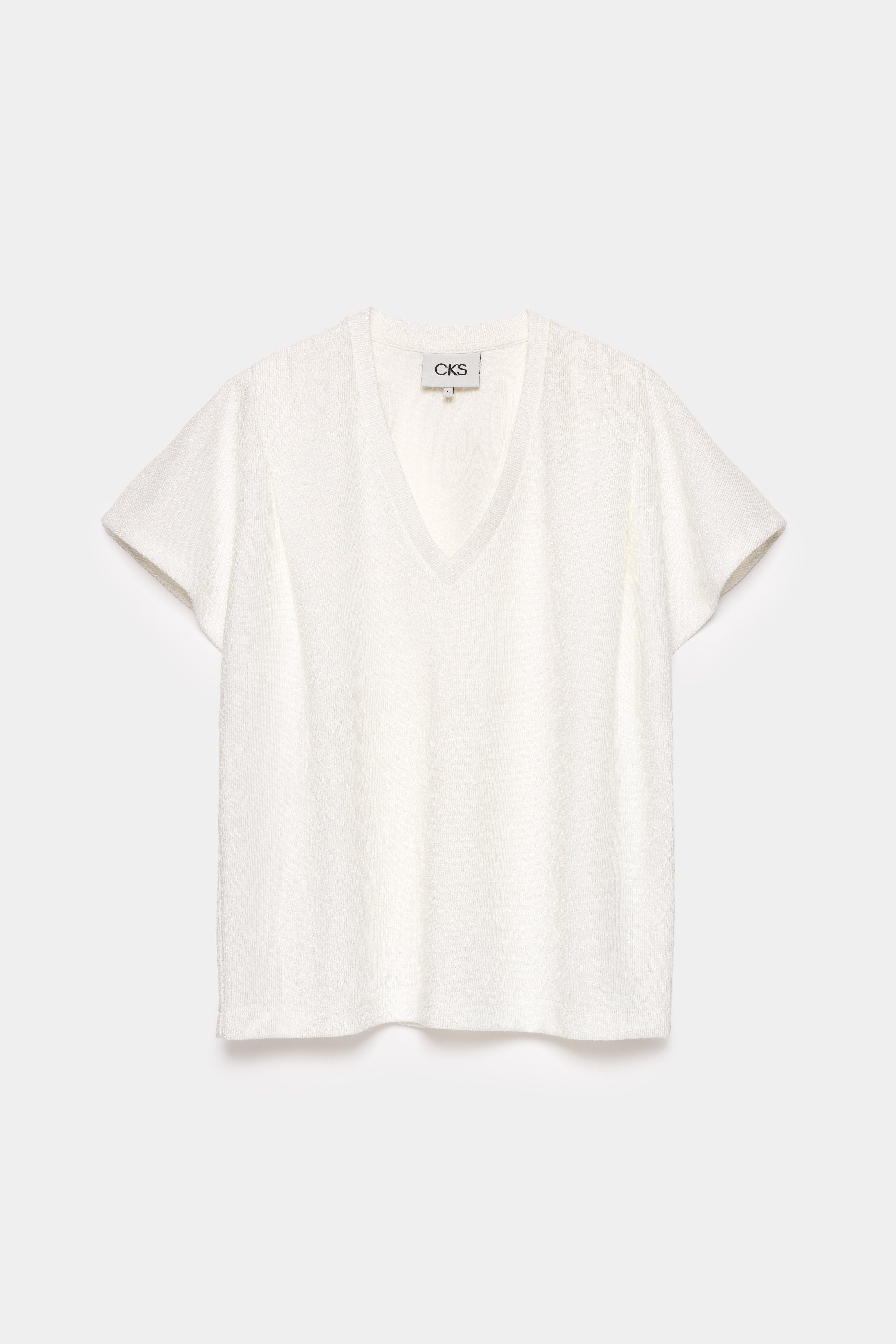 CKS - JAZZLESS - t-shirt korte mouwen - wit