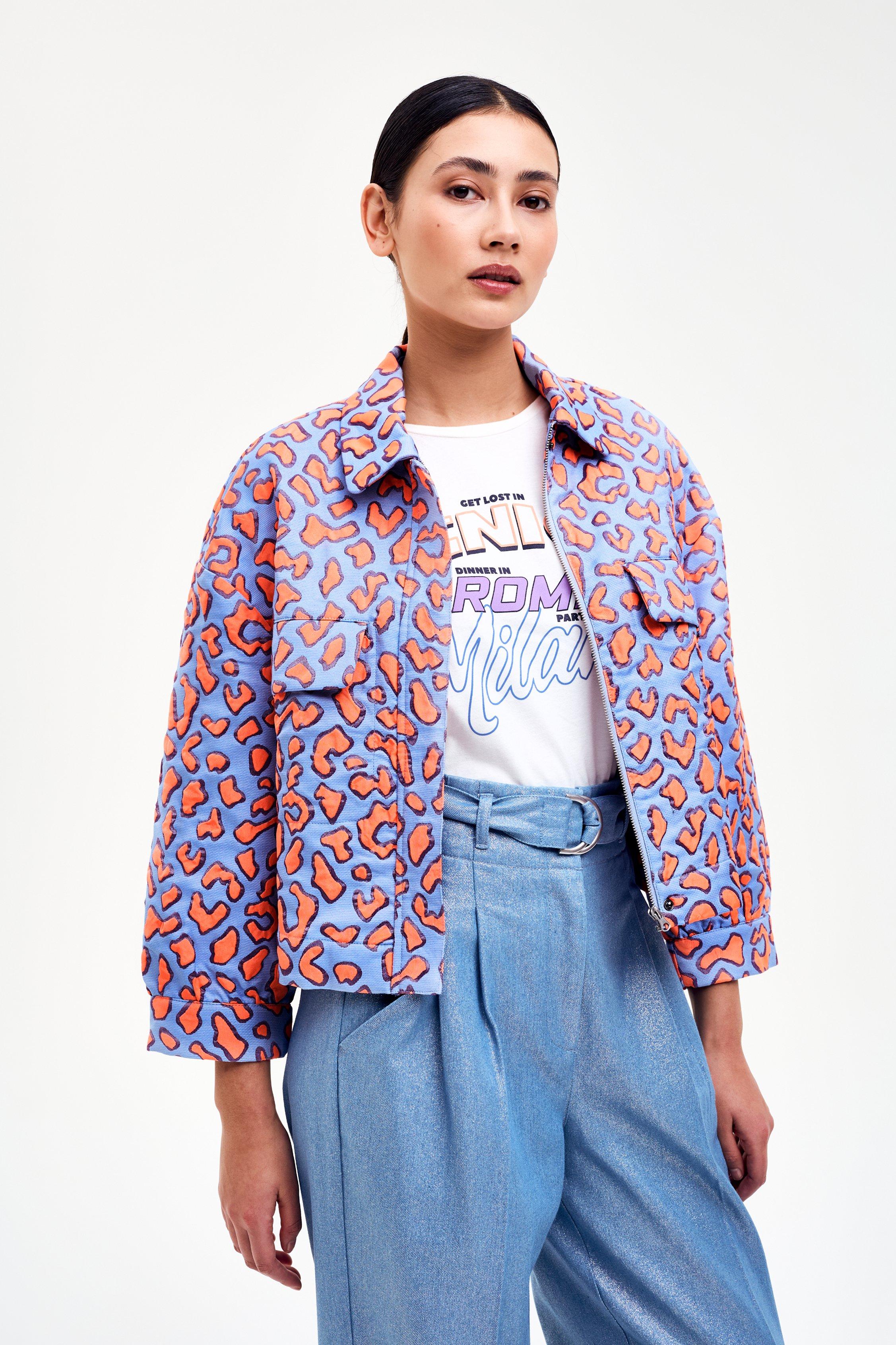 CKS - JAIRA - casual jas - intens oranje
