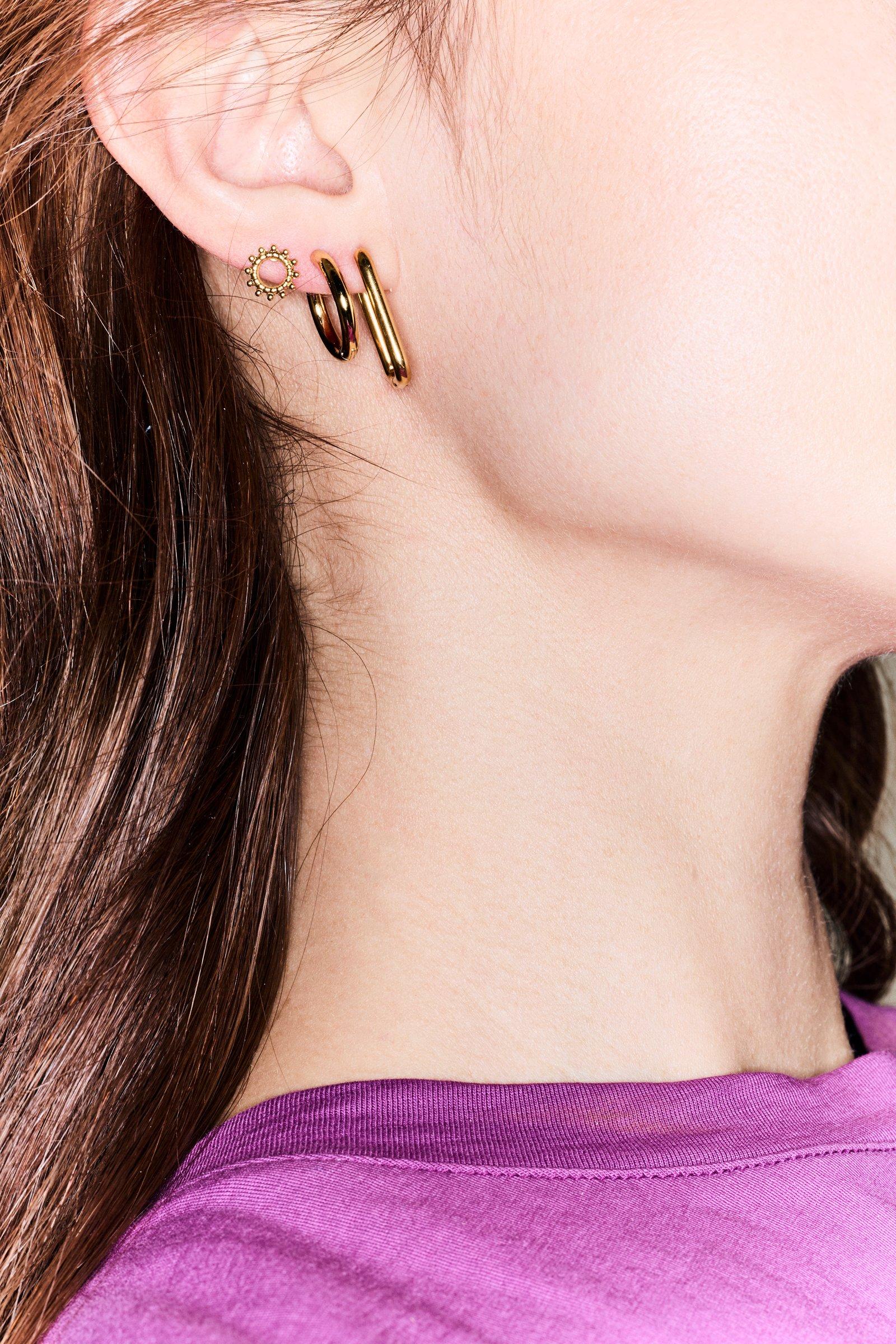 CKS - AETHER - earrings - dark yellow