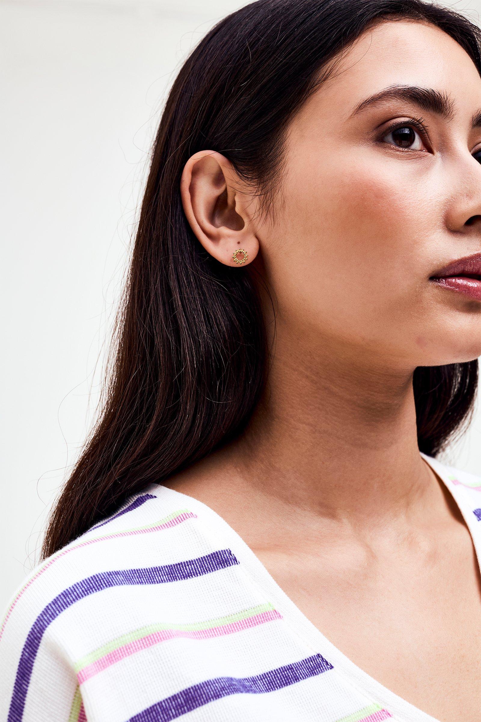CKS - AETHER - earrings - dark yellow