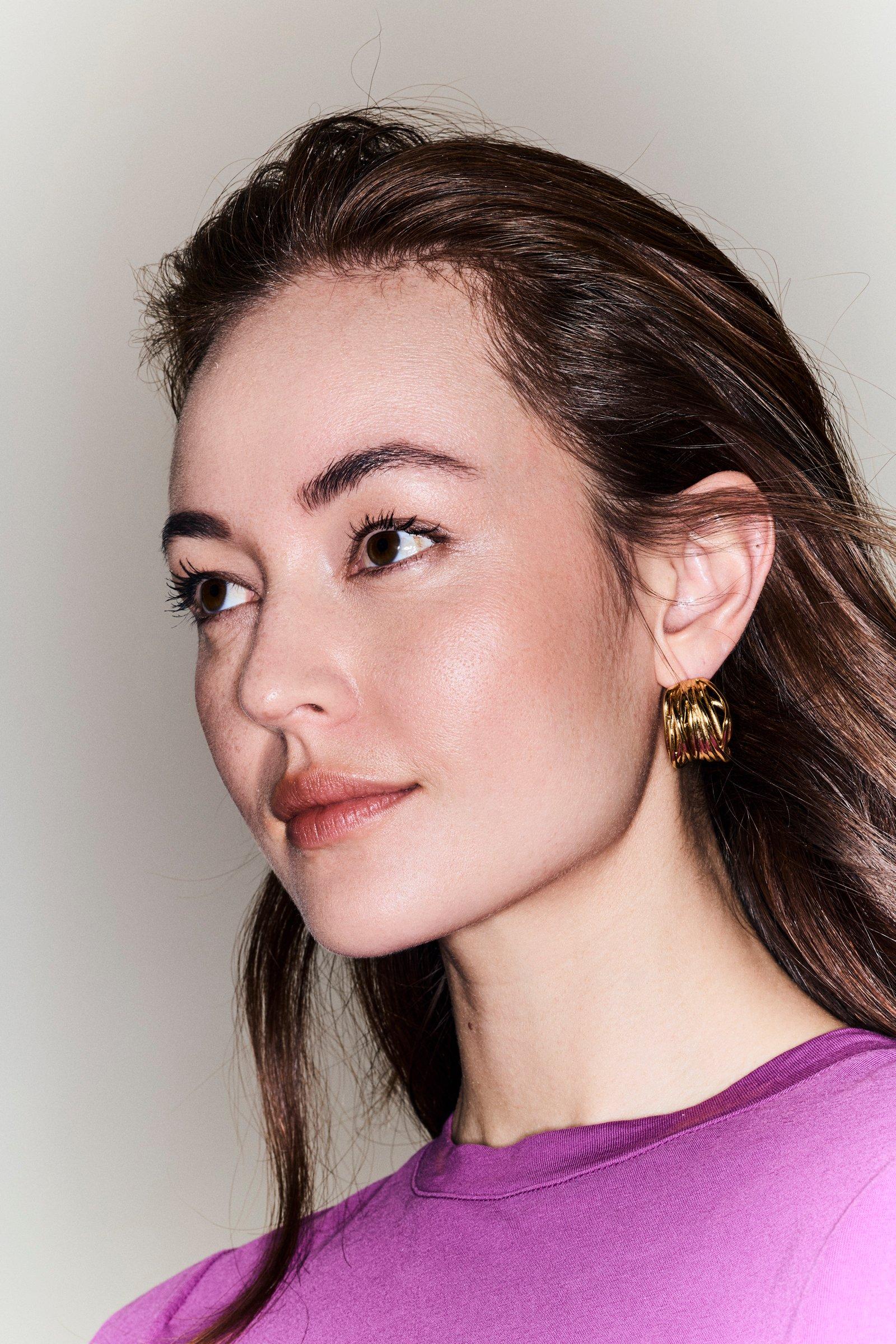 CKS - AMBITIO - boucles d'oreilles - jaune foncé