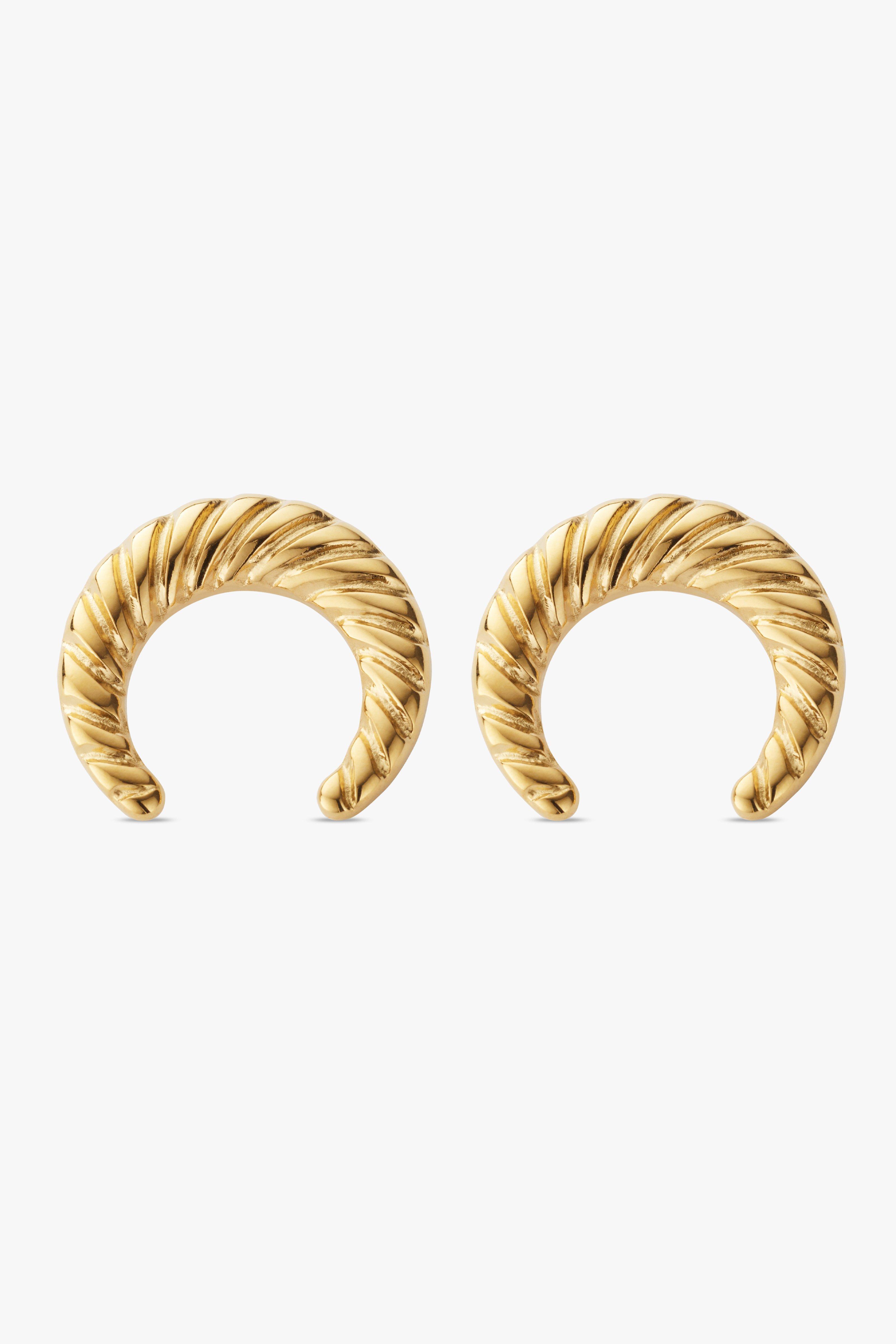 CKS - AMICUS - boucles d'oreilles - jaune foncé