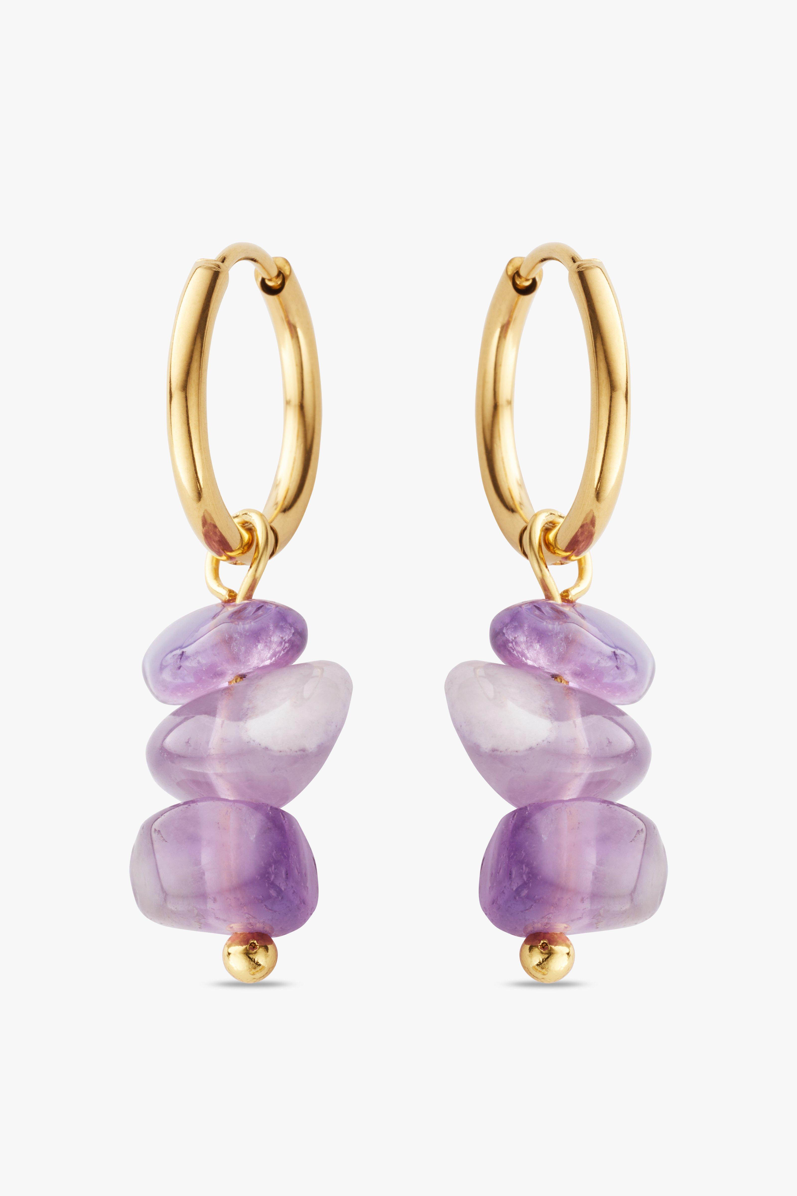 CKS - ARCANA - boucles d'oreilles - rose clair